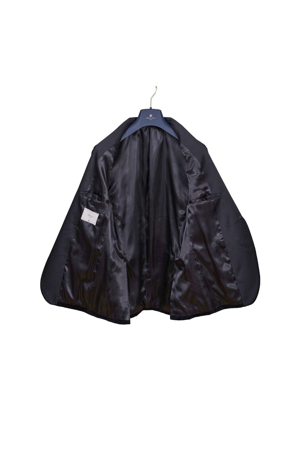 1850$ Luxury BOGLIOLI MILANO Jacket Tuxedo Black Velvet Cotton Made in Italy