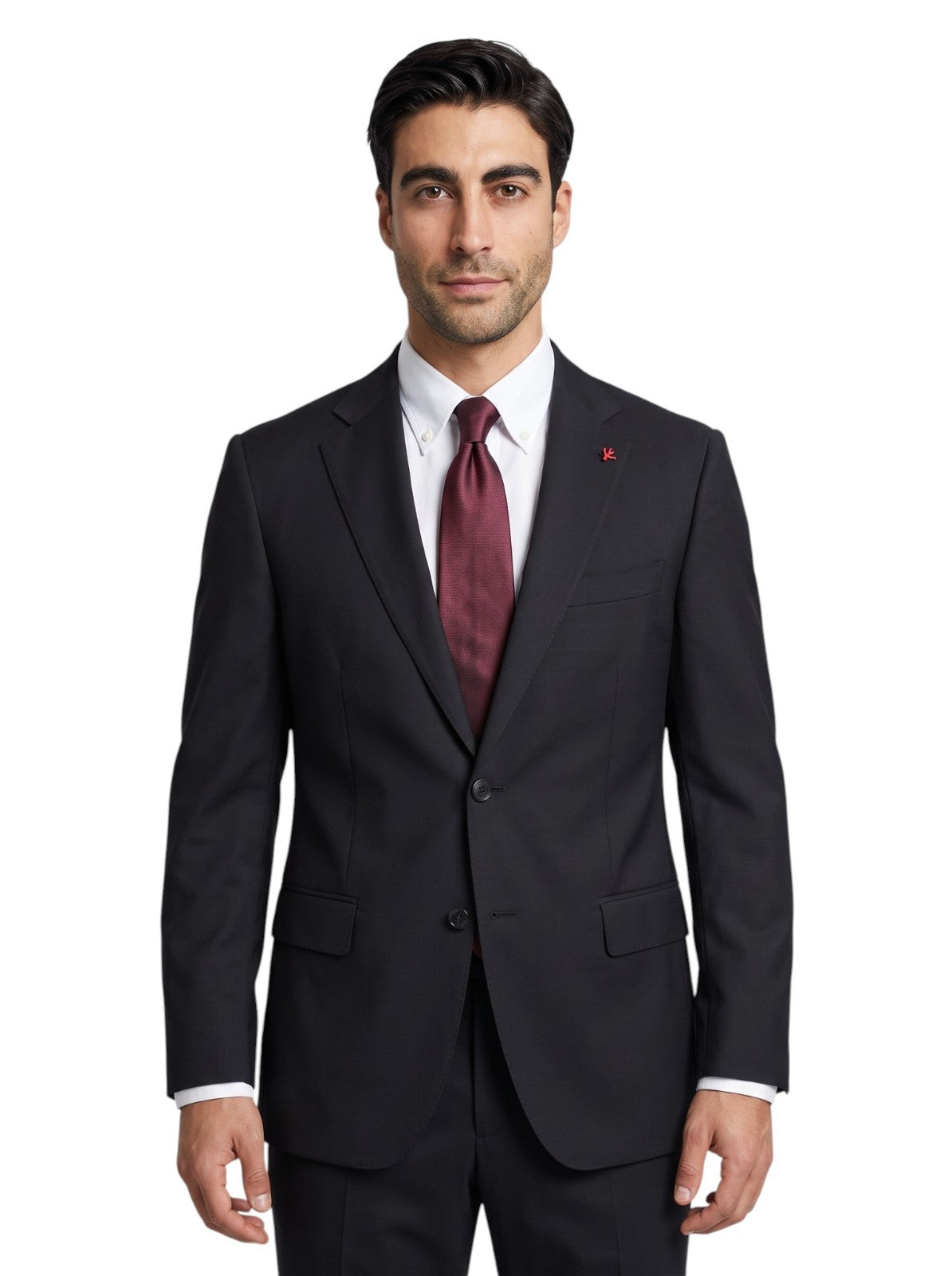 $7150 ISAIA "Sanita" Blue Midnight Suit Fine Wool Aquaspider 44 US / 54 IT 8C