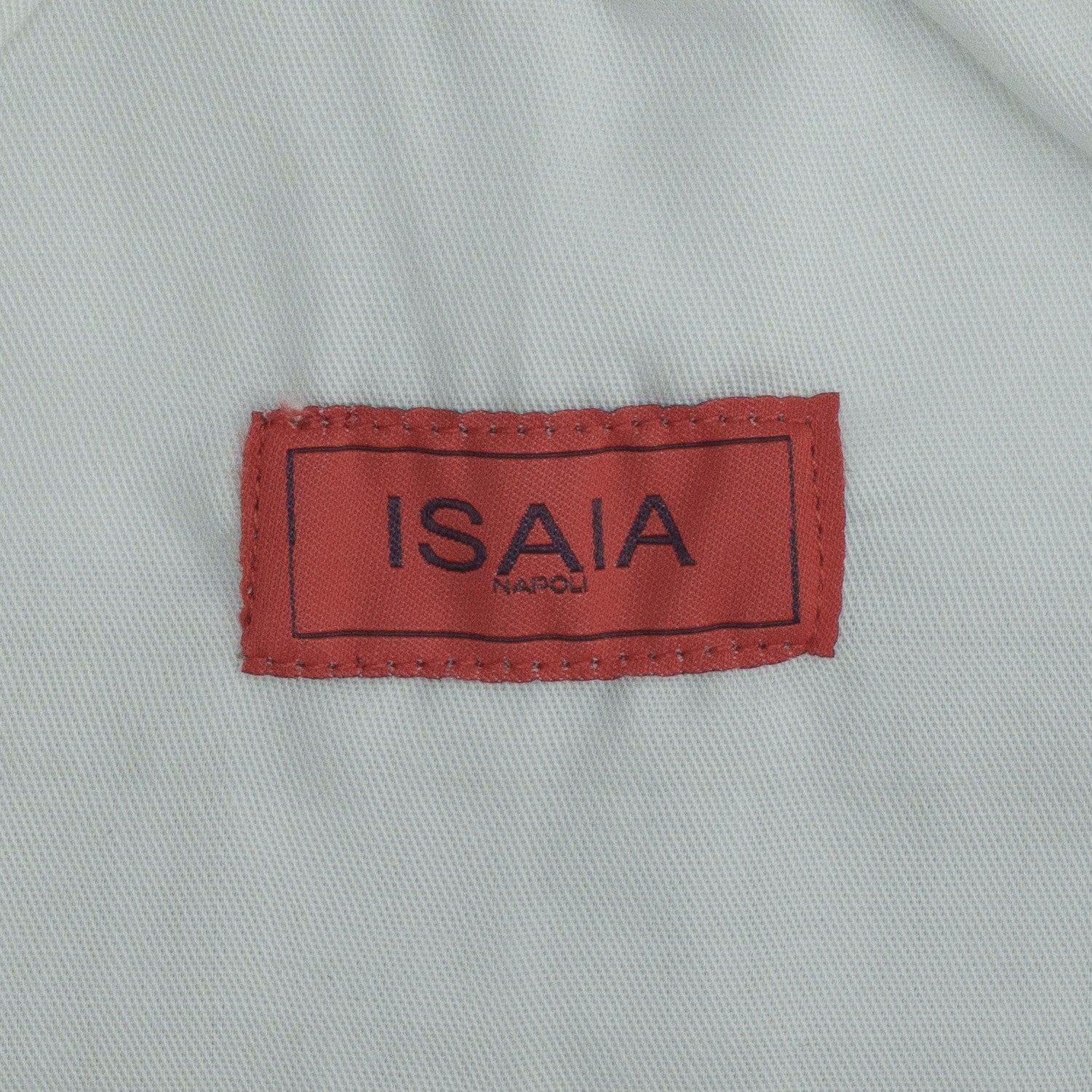 1350$ ISAIA NAPOLI Ice Grey Drawstring Pant Wool Cotton 42 US / 58 EU