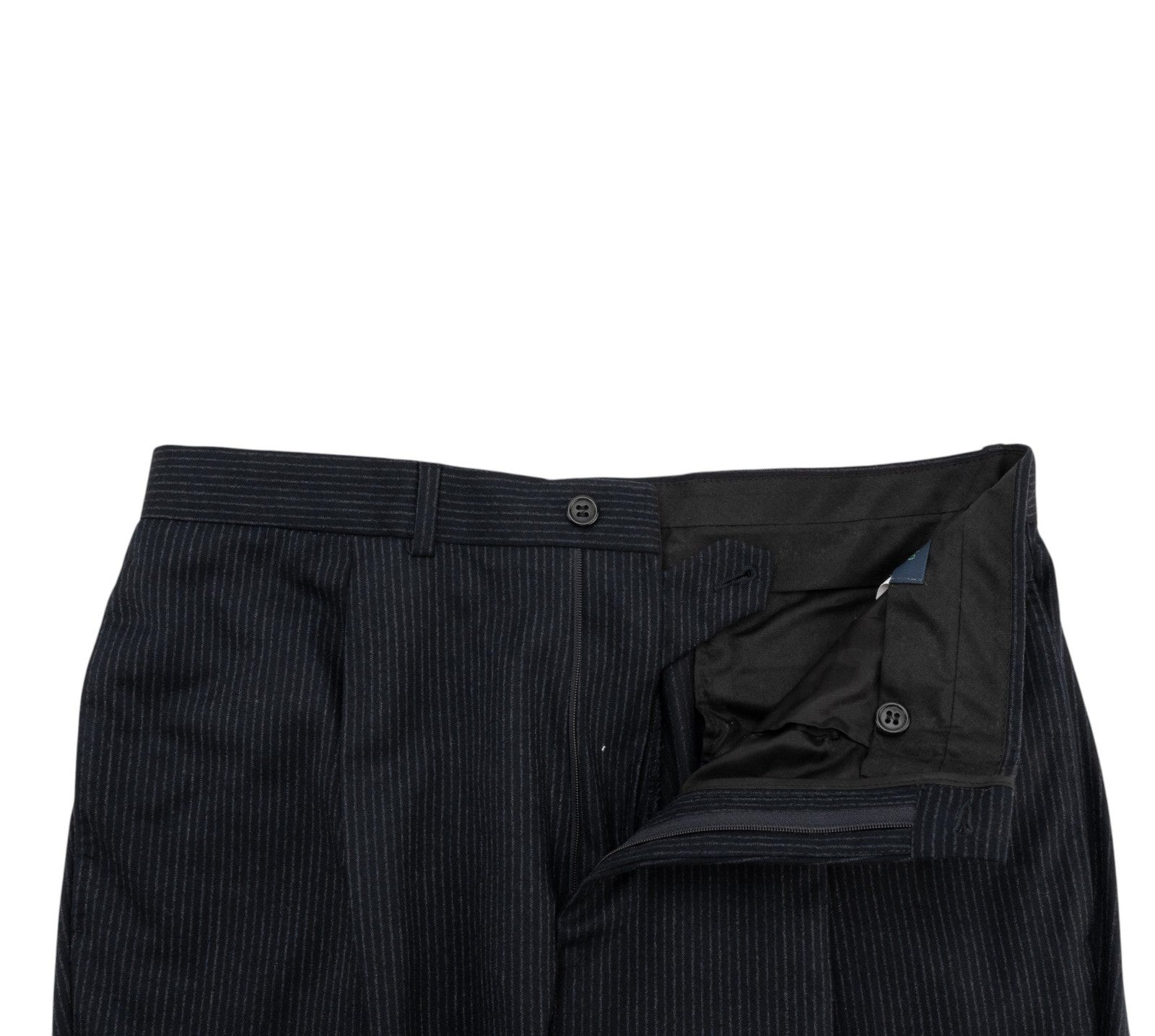2900$ SARTORIO NAPOLI by KITON Blue Suit Wool 120's Pinstripe 42 US / 52 IT