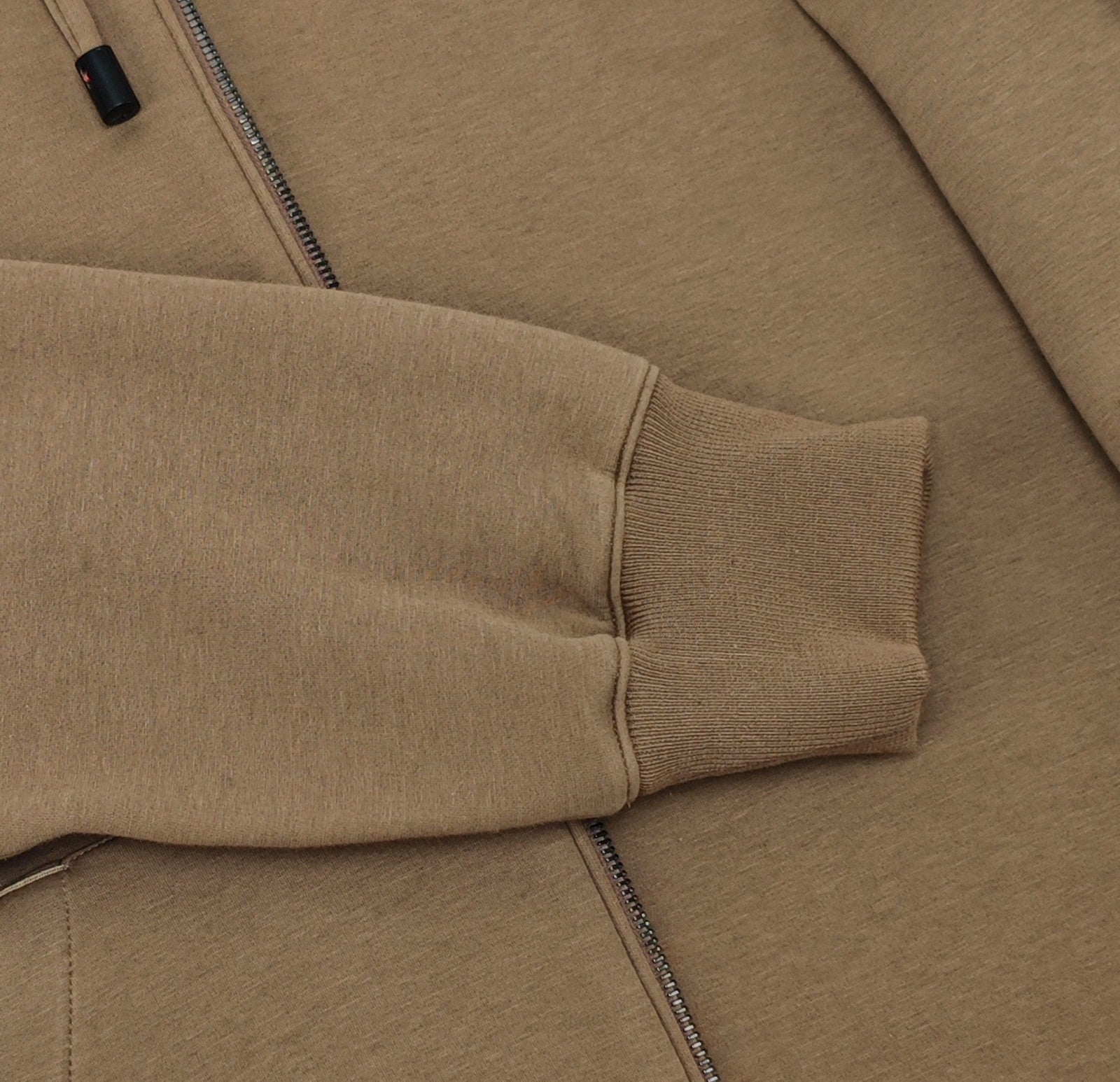$3450 ISAIA NAPOLI Beige Tracksuit Jogging Jersey Cotton - Cashmere Size L