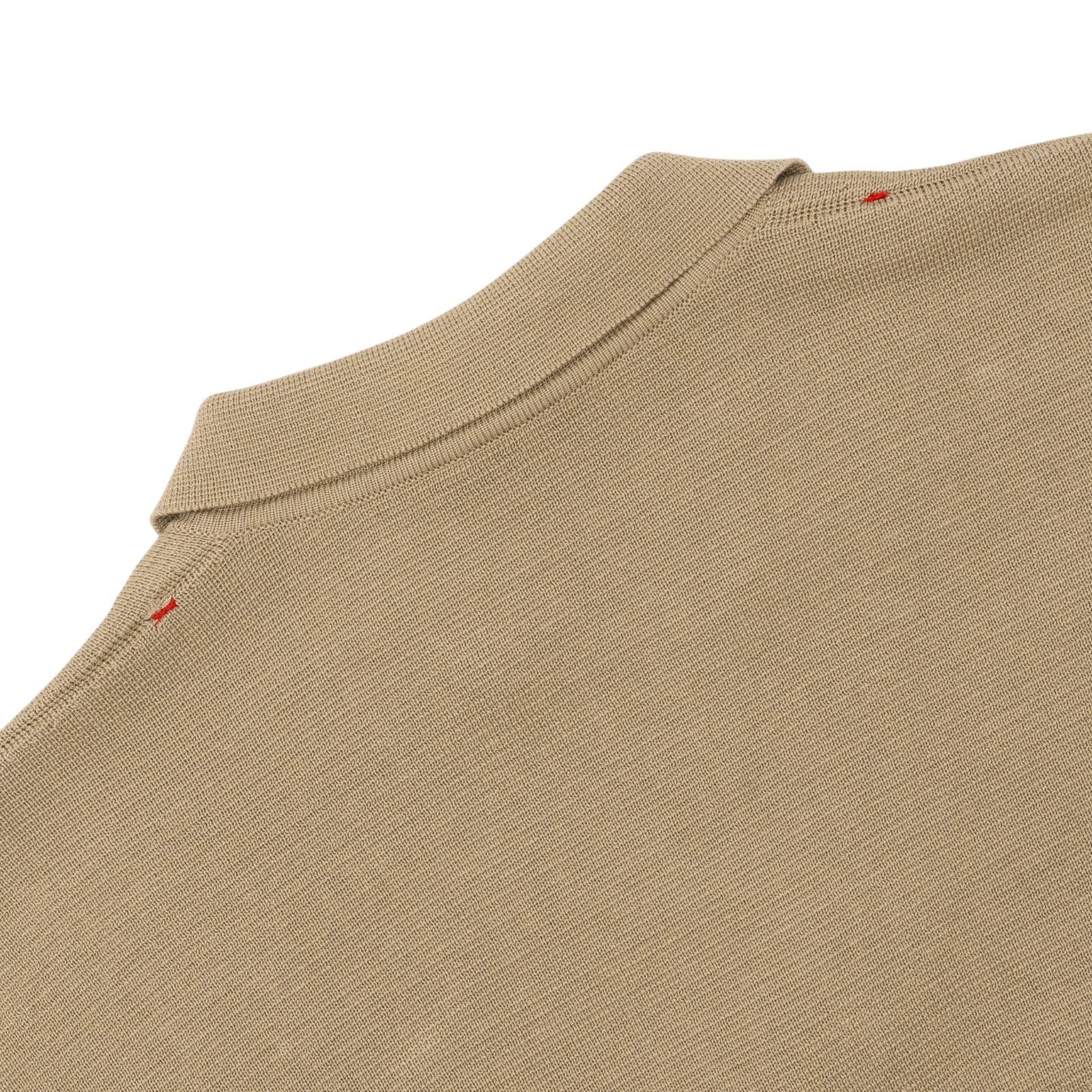 2850$ ISAIA NAPOLI Beige Knitted Overshirt Jacket 100% Silk Size M
