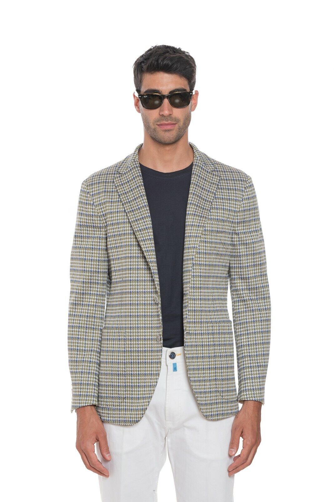 $1940 BELVEST Jacket TWEED Cotton / Linen 40 US / 50 EU 8R Slim JACKETINTHEBOX