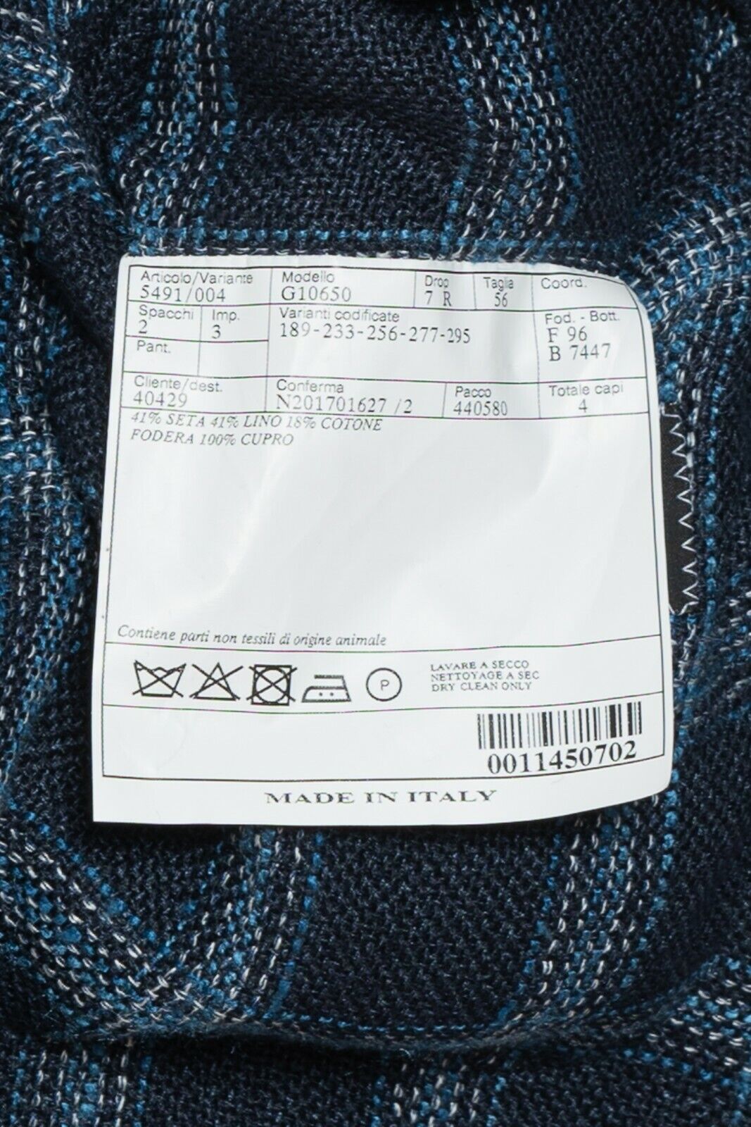 2250$ BELVEST Jacket Blue Checks Silk Linen Cotton Drop 7 JACKETINTHEBOX Edition