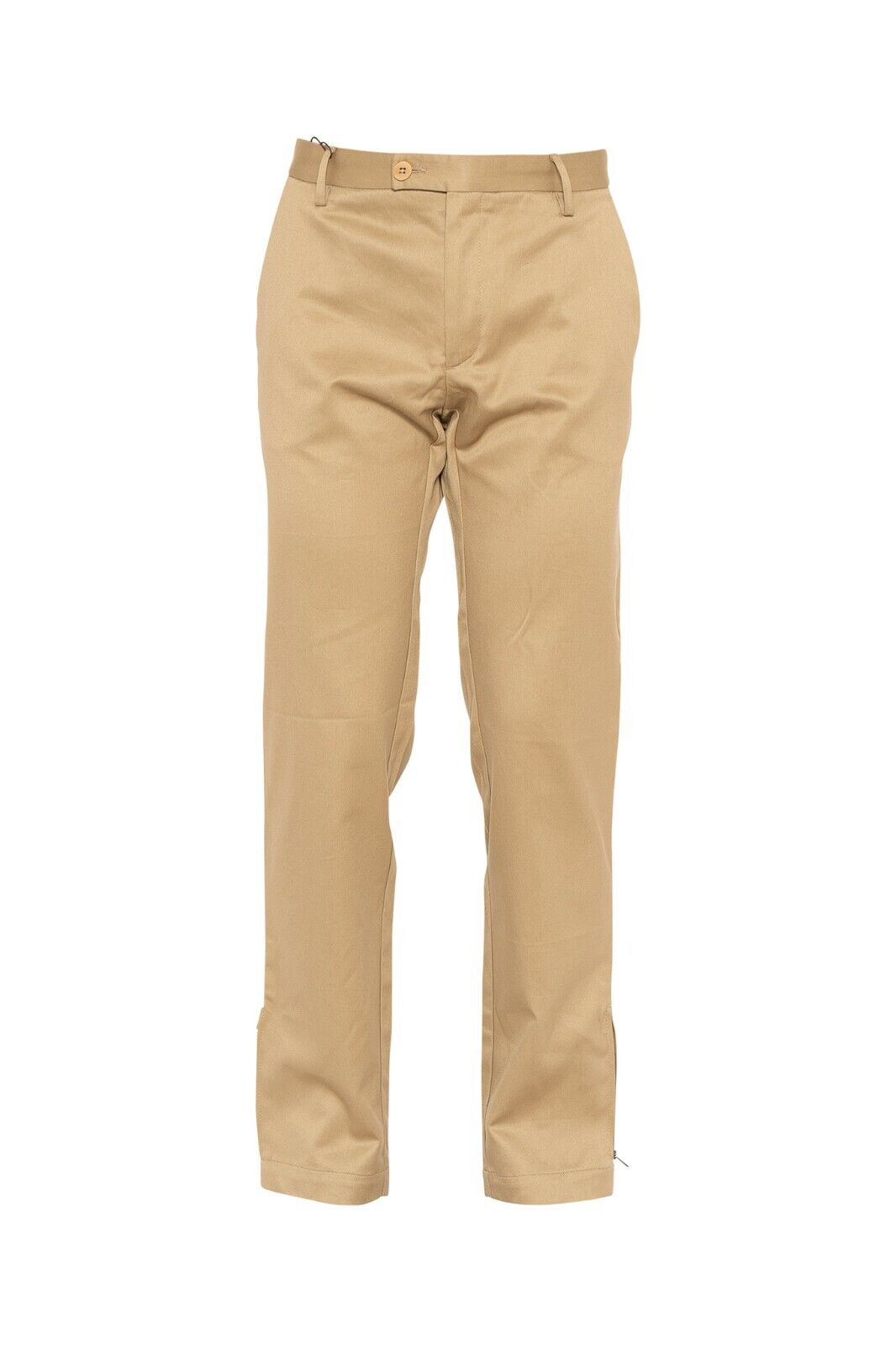 990$ ISAIA NAPOLI Sand Trousers Casual Pant Lux Cotton 34 US / 50 EU Regular
