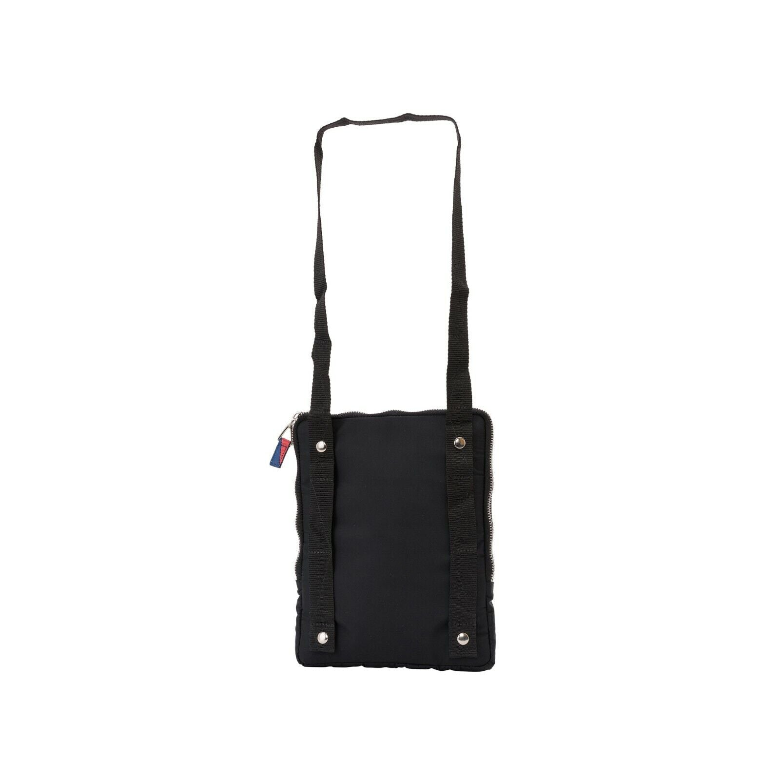 $149 Testoni Bologna Calf + Fabric Pochette + Detachable Shoulder Strap