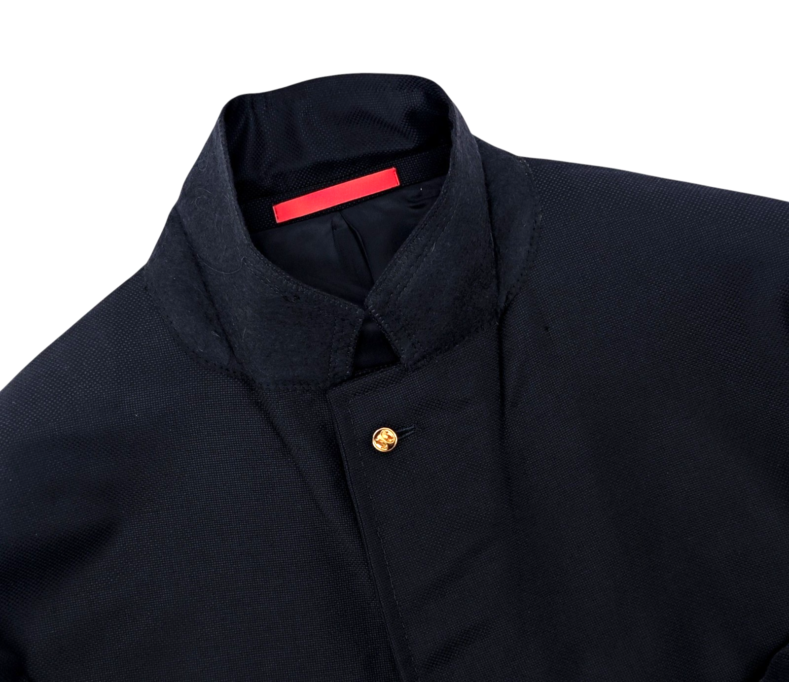 $5725 ISAIA "Capri" Blue Midnight Jacket Sport Coat Fine Wool 120's 48 US 58 EU
