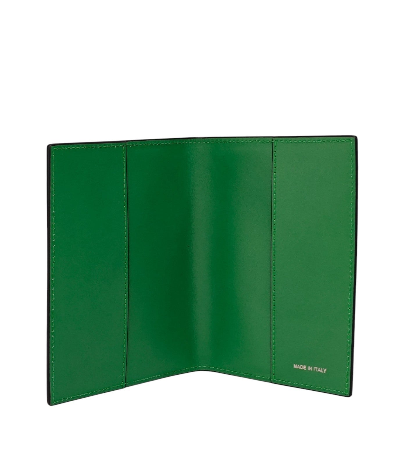 220$ PINEIDER FIRENZE 1774 "Bottolato" Passport Holder Grain Calf Green