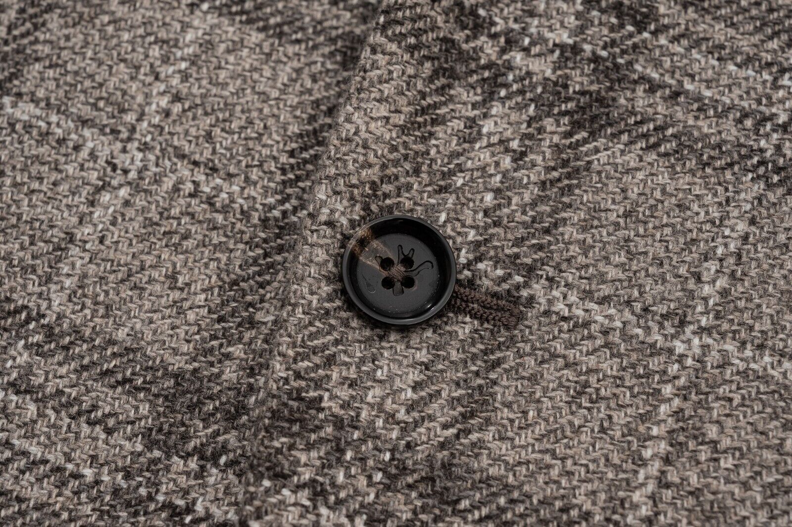 $6500 ISAIA NAPOLI Gray Checks Jacket Sport Coat 100% Cashmere 40 US / 50 EU