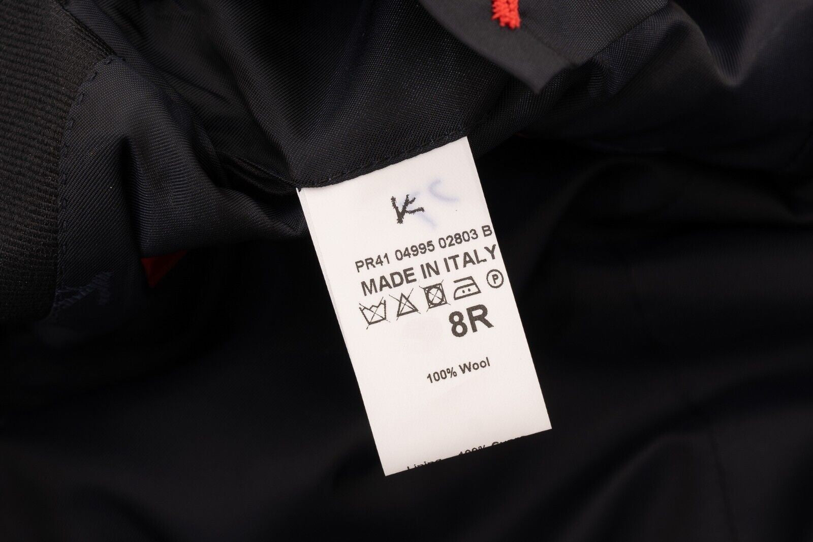 $7250 ISAIA Sanita "Aquaspider" Blue Navy Tuxedo Suit Wool 160's 44 US 54 EU 8R