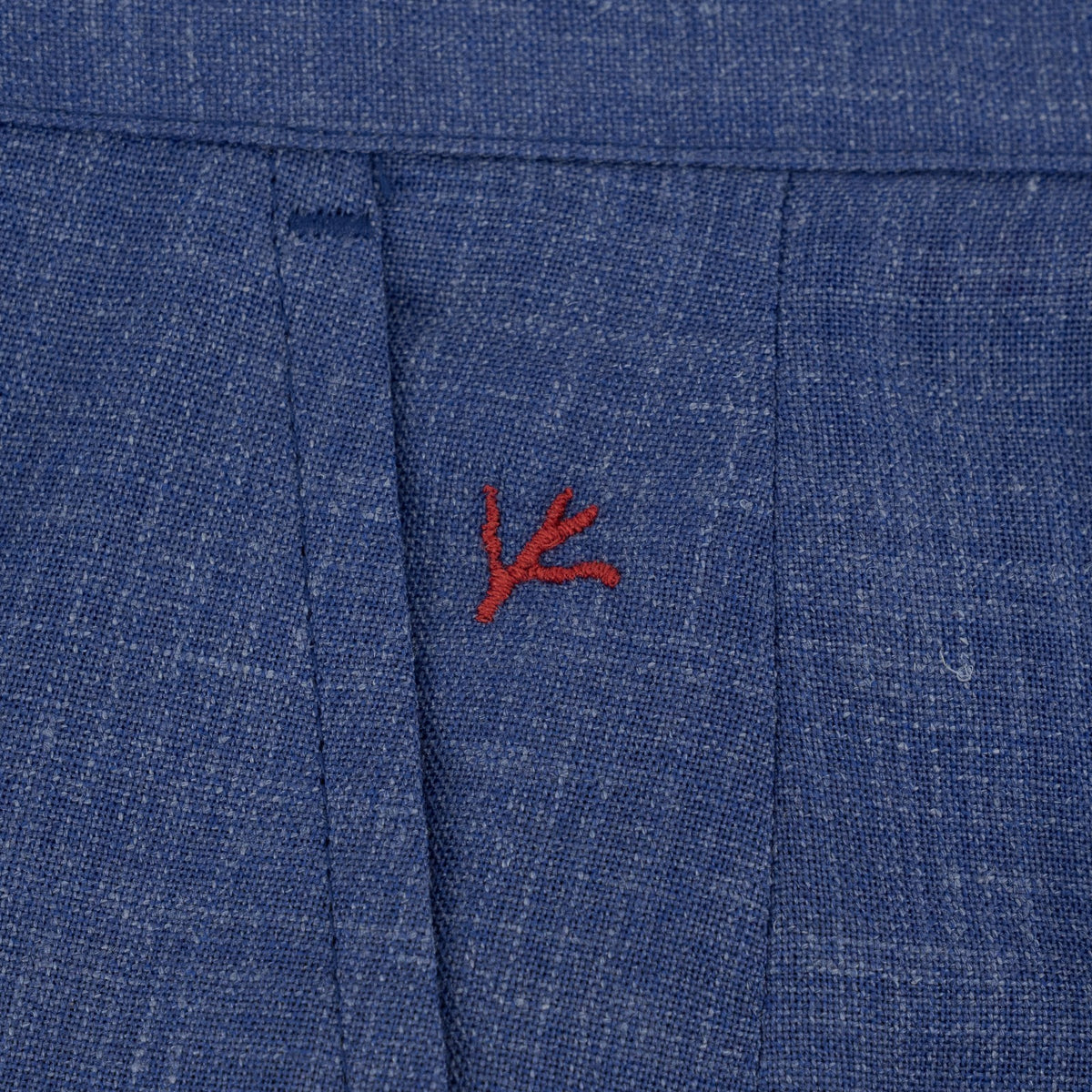 900$ ISAIA NAPOLI Light Blue Sartorial Pant Wool / Silk / Linen 36 US / 52 EU