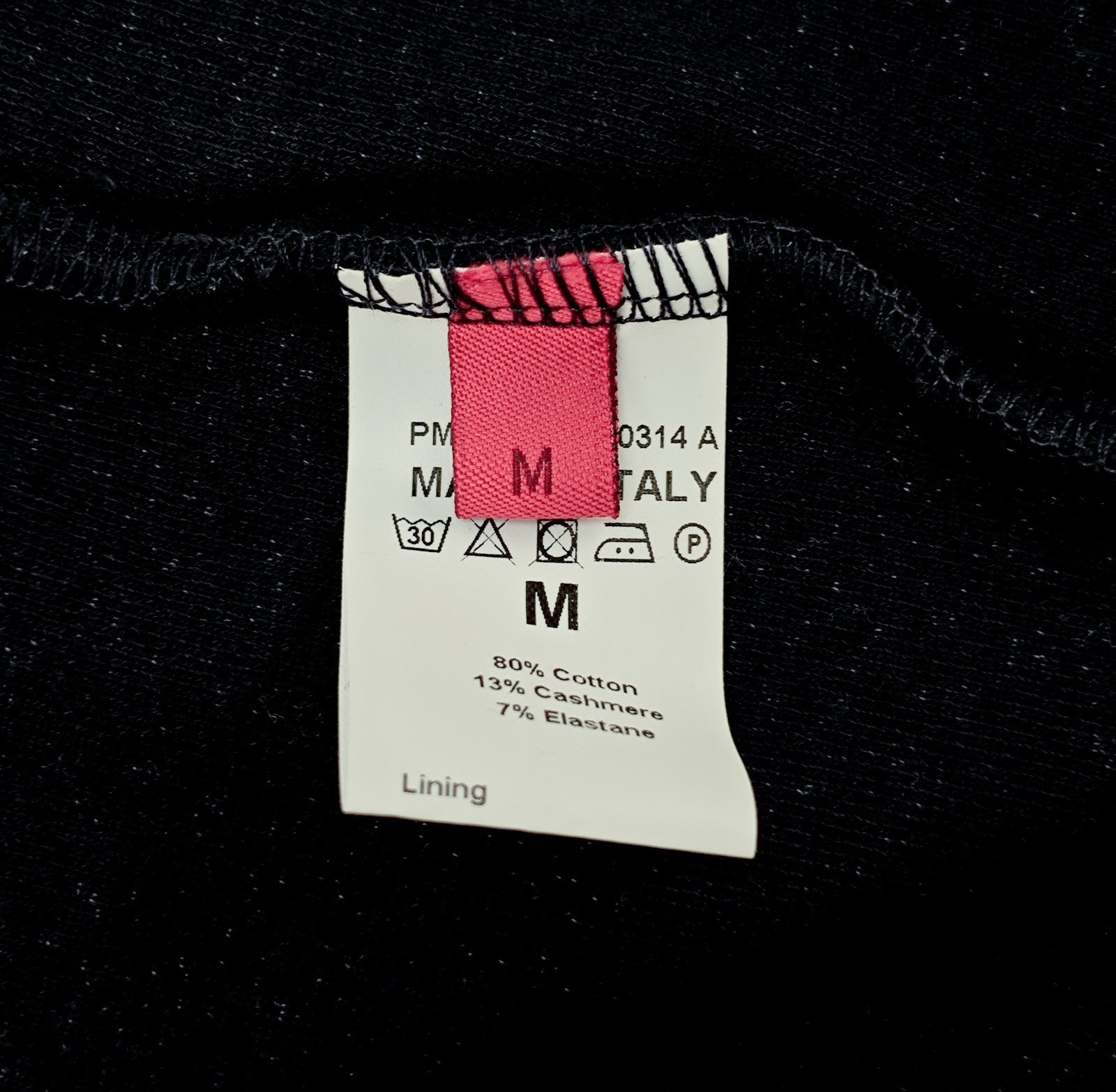 $2800 ISAIA NAPOLI Dark Blue Tracksuit Jogging Velvet Cotton - Cashmere Size M