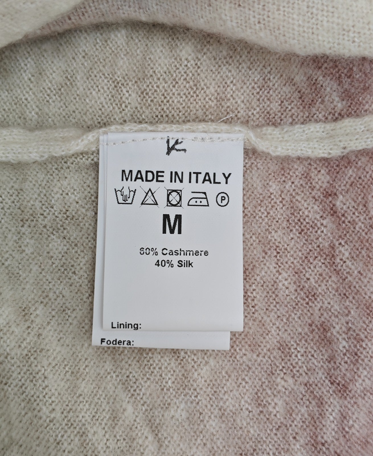 2200$ ISAIA NAPOLI Green Crewneck Sweater Ultra Soft Cashmere - Silk Size M