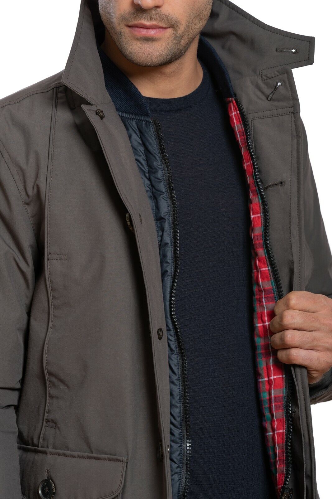 BARACUTA Winter Travel Jacket BARAPEL THERMORE Insulation Waterproof Slim Fit