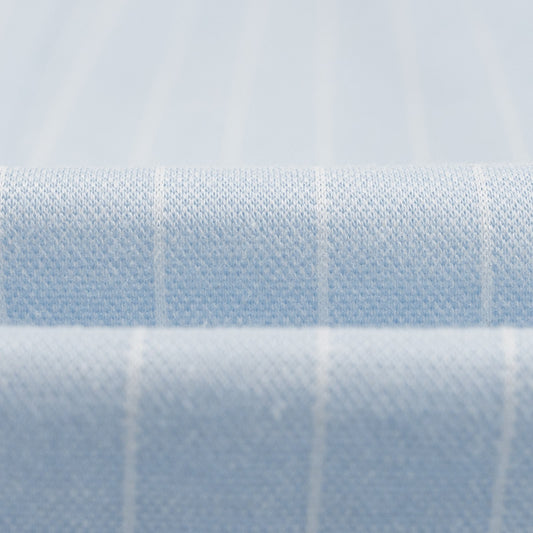 $5995 ISAIA "Sanita" Light Blue Suit Cotton Linen Comfort Project 44 US 54 EU 8R