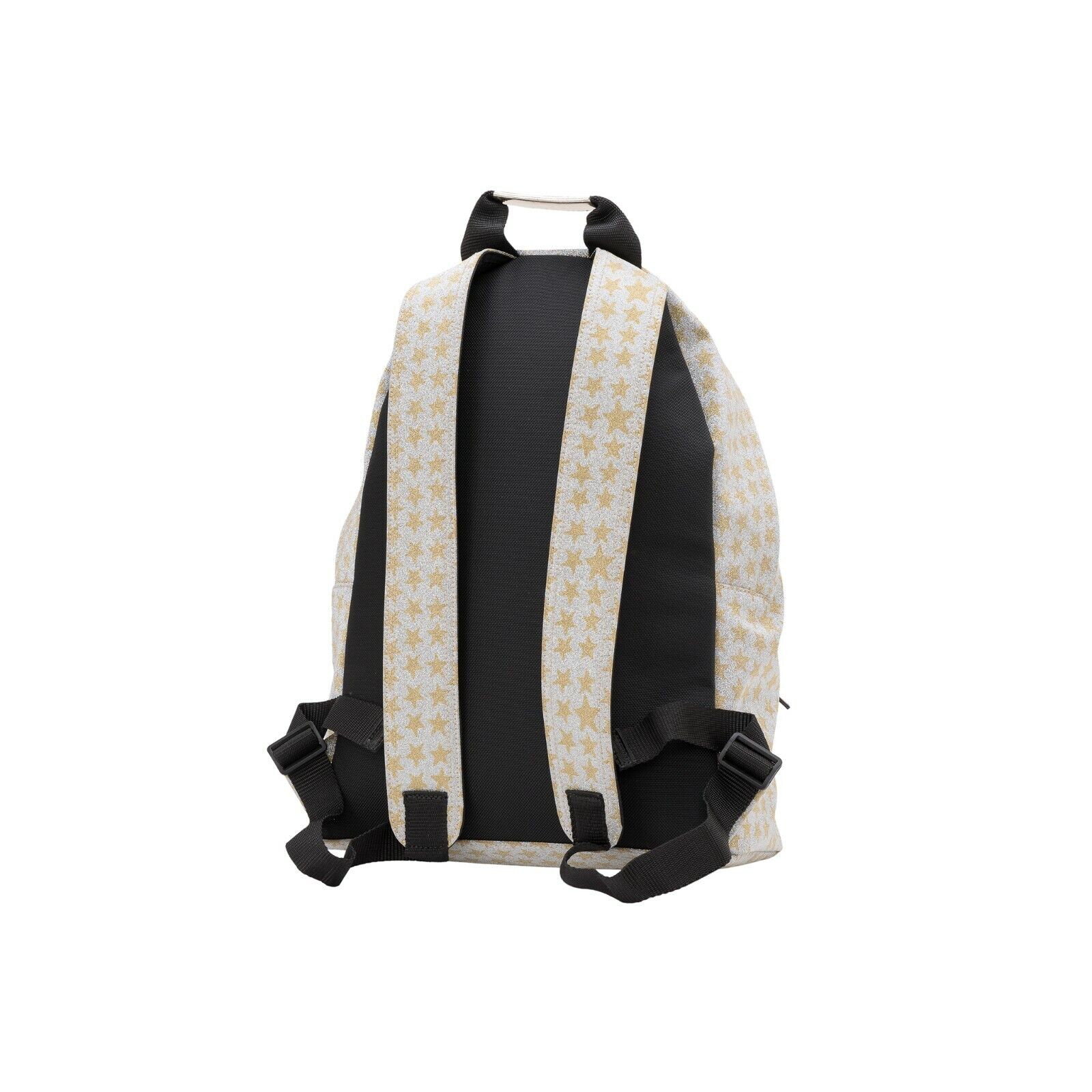 $410 Testoni I29 Bologna Luxury Cristals Backpack Rising Star + Metal Calf