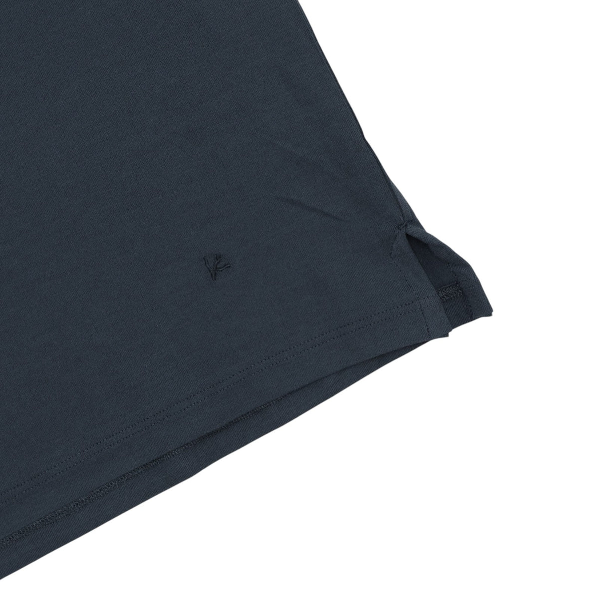 685$ ISAIA NAPOLI Jersey Cotton Polo Short Sleeve Camp Collar Blue