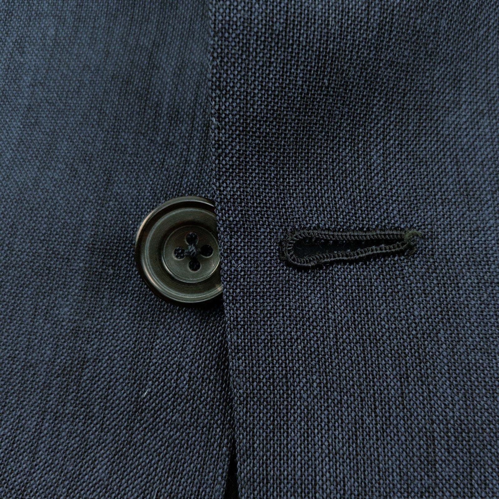 $2250 RUBINACCI LONDON HOUSE Blue Hand-Sewn Jacket Sport Coat Wool 38 US / 48 EU