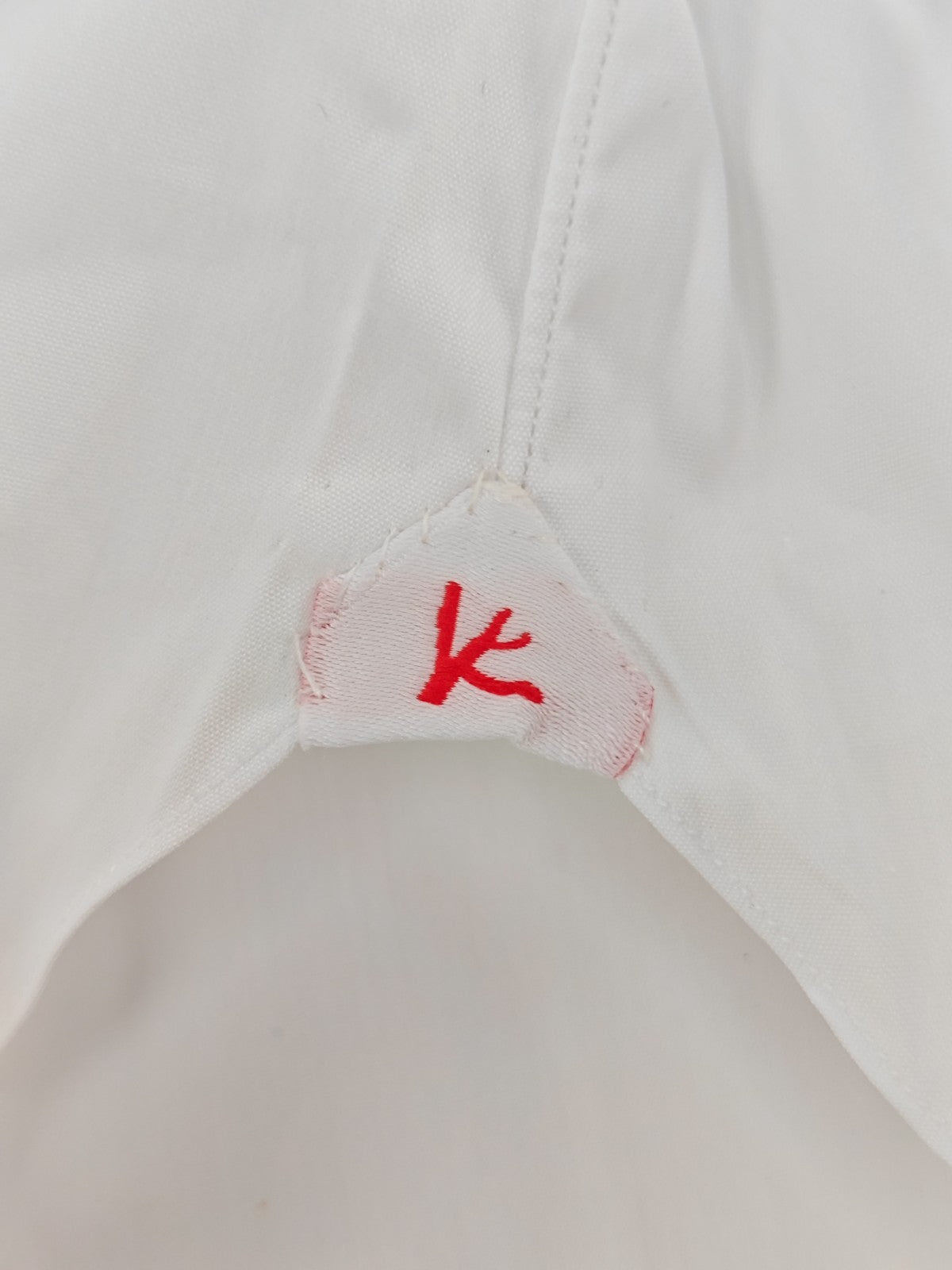 780$ ISAIA "Mix" Comfort Project Dress Shirt White Stretch Cotton 17 - 43 2Q