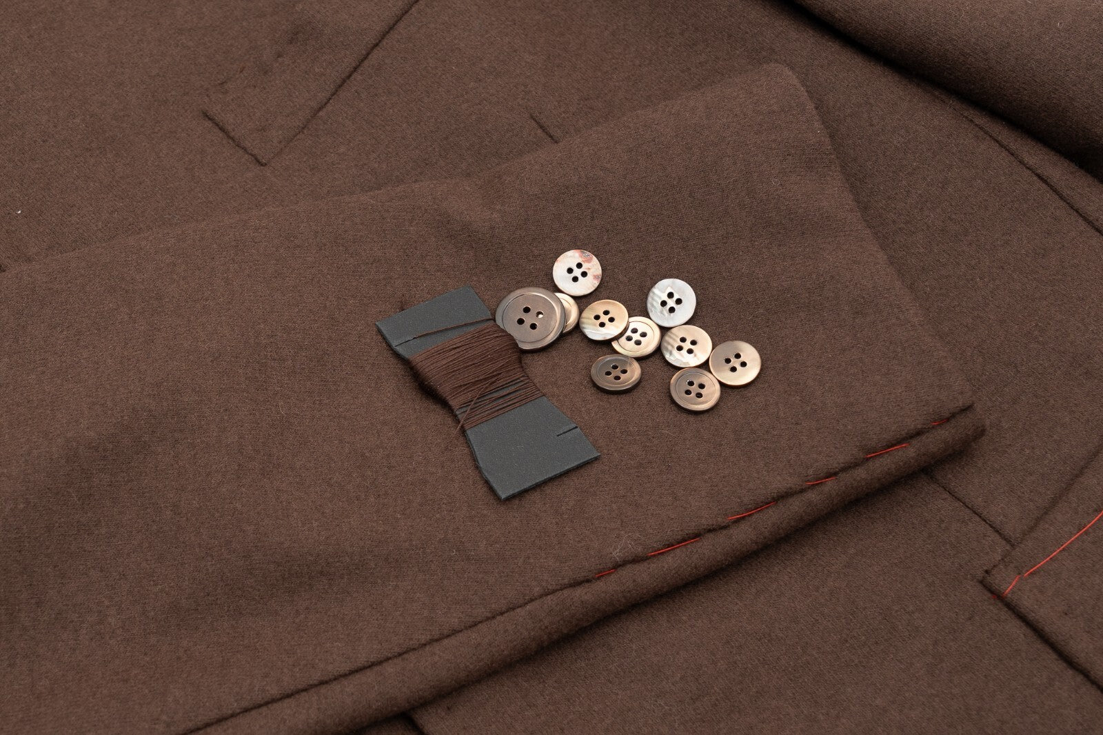 $6500 ISAIA NAPOLI "Comfort Project" Brown Hand-Sewn Suit Wool & Cashmere