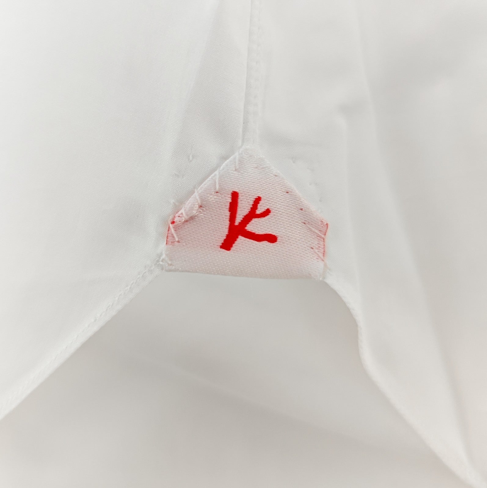 790$ ISAIA NAPOLI "Mix" White Dress Shirt French Cuffs Hand-Sewn Fine Cotton 1Q