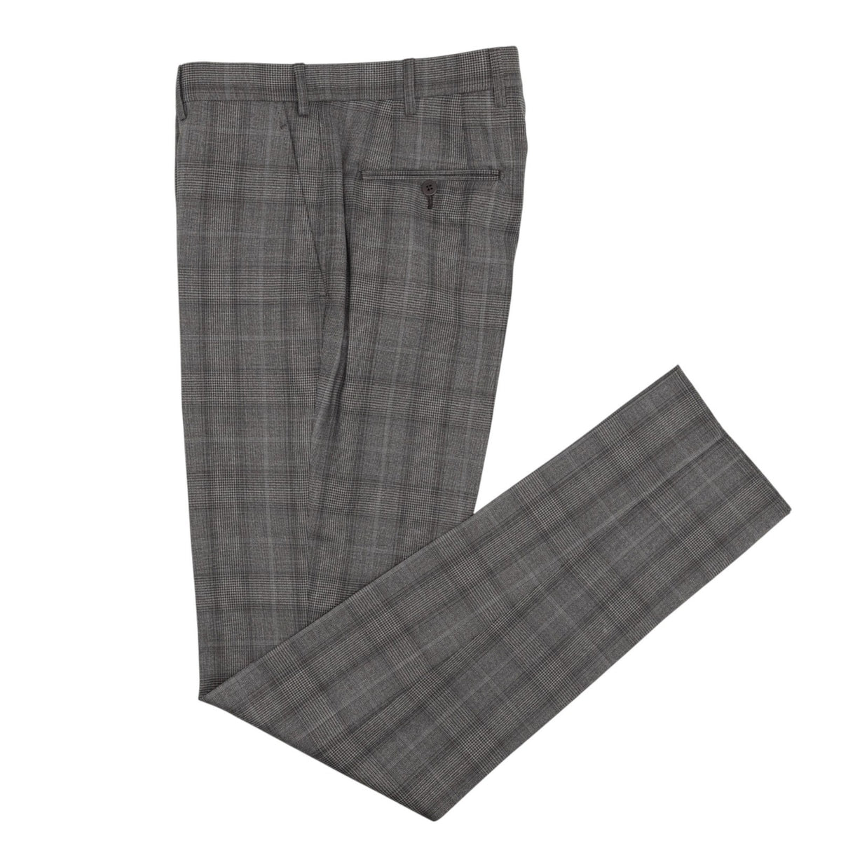 $6600 ISAIA NAPOLI "Marechiaro" Gray Suit Fine Wool 4 Season 38 US / 48 EU 8R