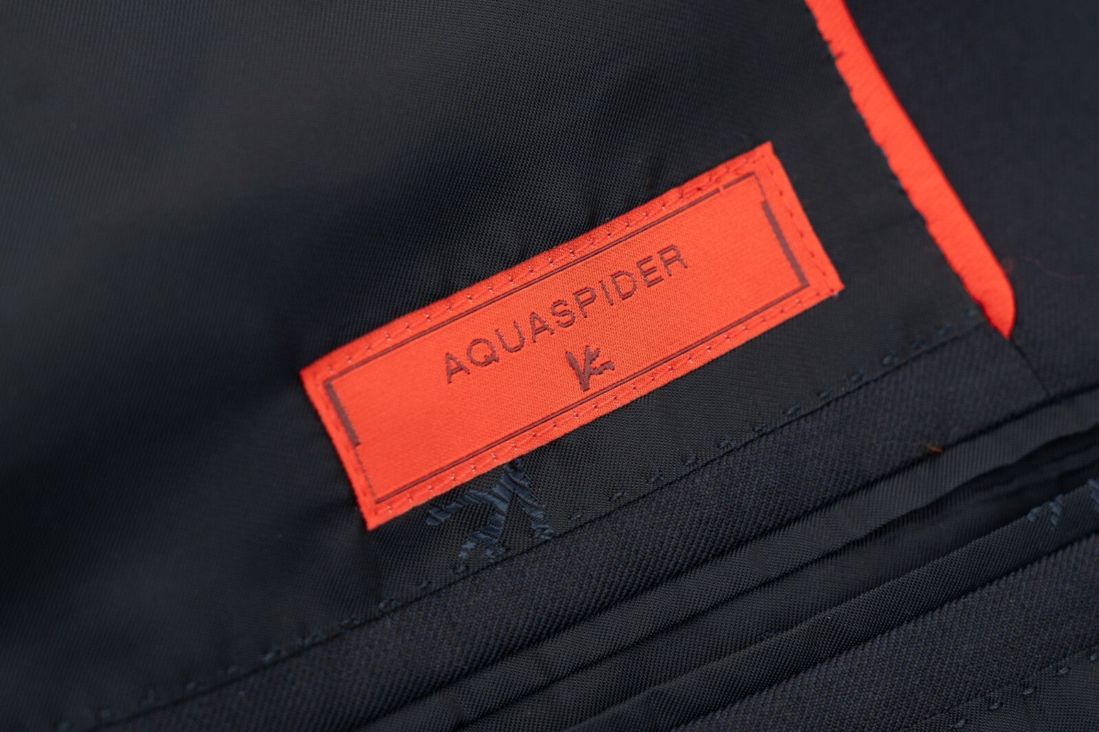 $6500 ISAIA NAPOLI "Aquaspider" Blue Navy Hand-Sewn Suit Wool 38 US / 48 EU 8R