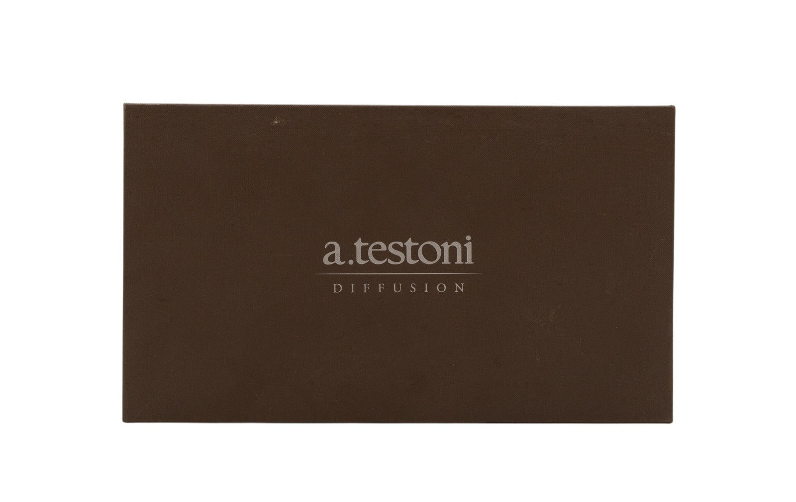 650$ TESTONI Filicudi Sandal Deer Cigar + Dark Metal 8 UK - 9 US - 42 IT