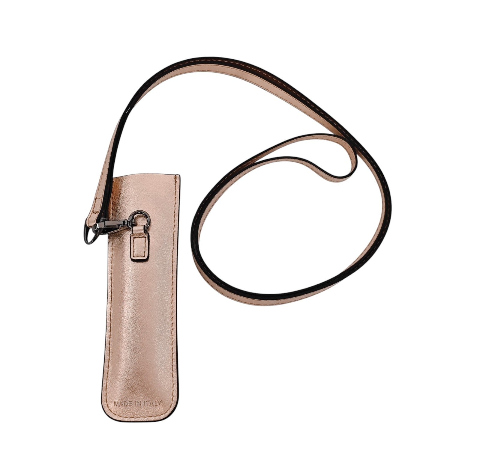 150$ PINEIDER FIRENZE 1774 "Metro Smooth" Pen Holder Calf Laminated Rose