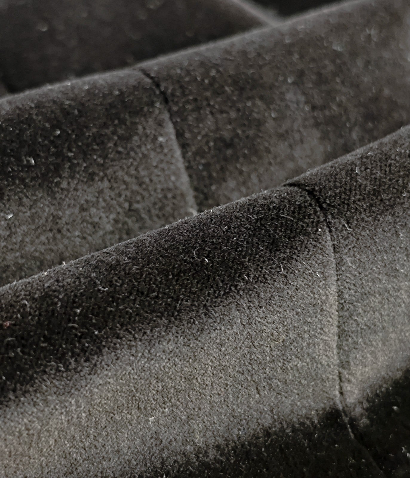 $4300 ISAIA NAPOLI Black Hand-Sewn Sport Coat Velvet Cotton 42 US / 52 EU