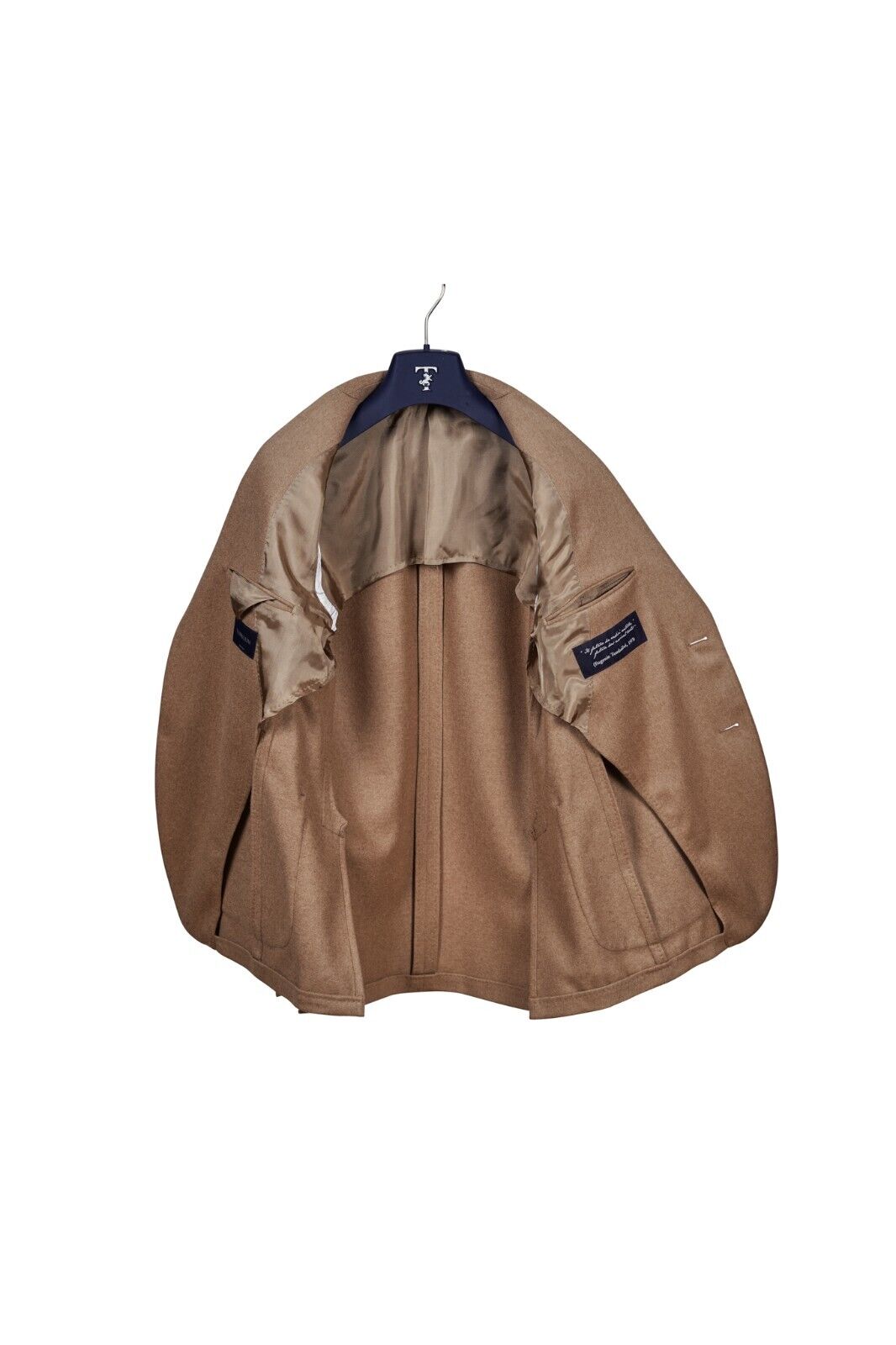 1800$ Luxury EUGENIO TOMBOLINI Sartorial Jacket 100% CAMEL HAIR Regular Fit