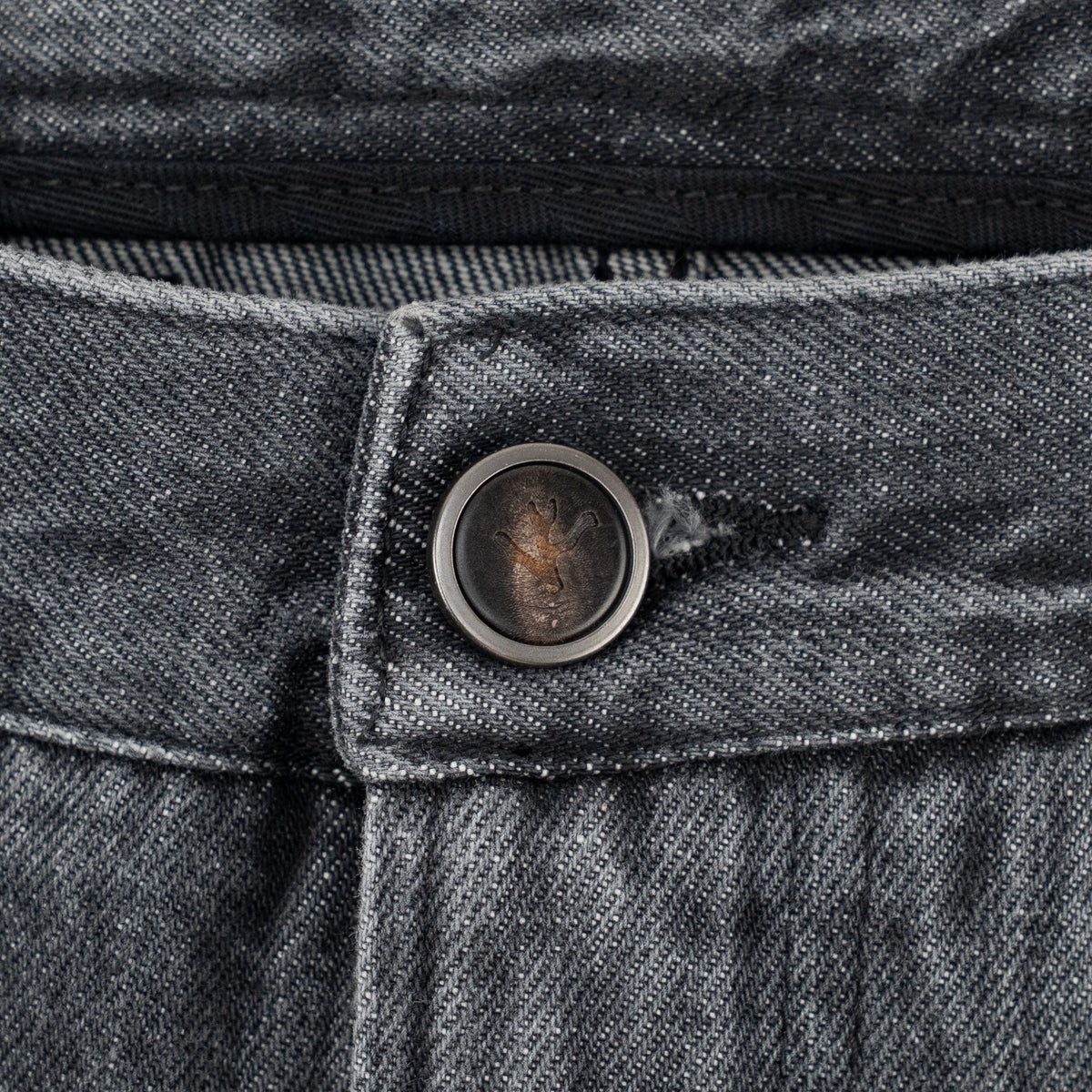 795$ ISAIA NAPOLI "SpaccaNapoli" Grey Jeans Pant Cotton Regular Fit 40 US /56 EU