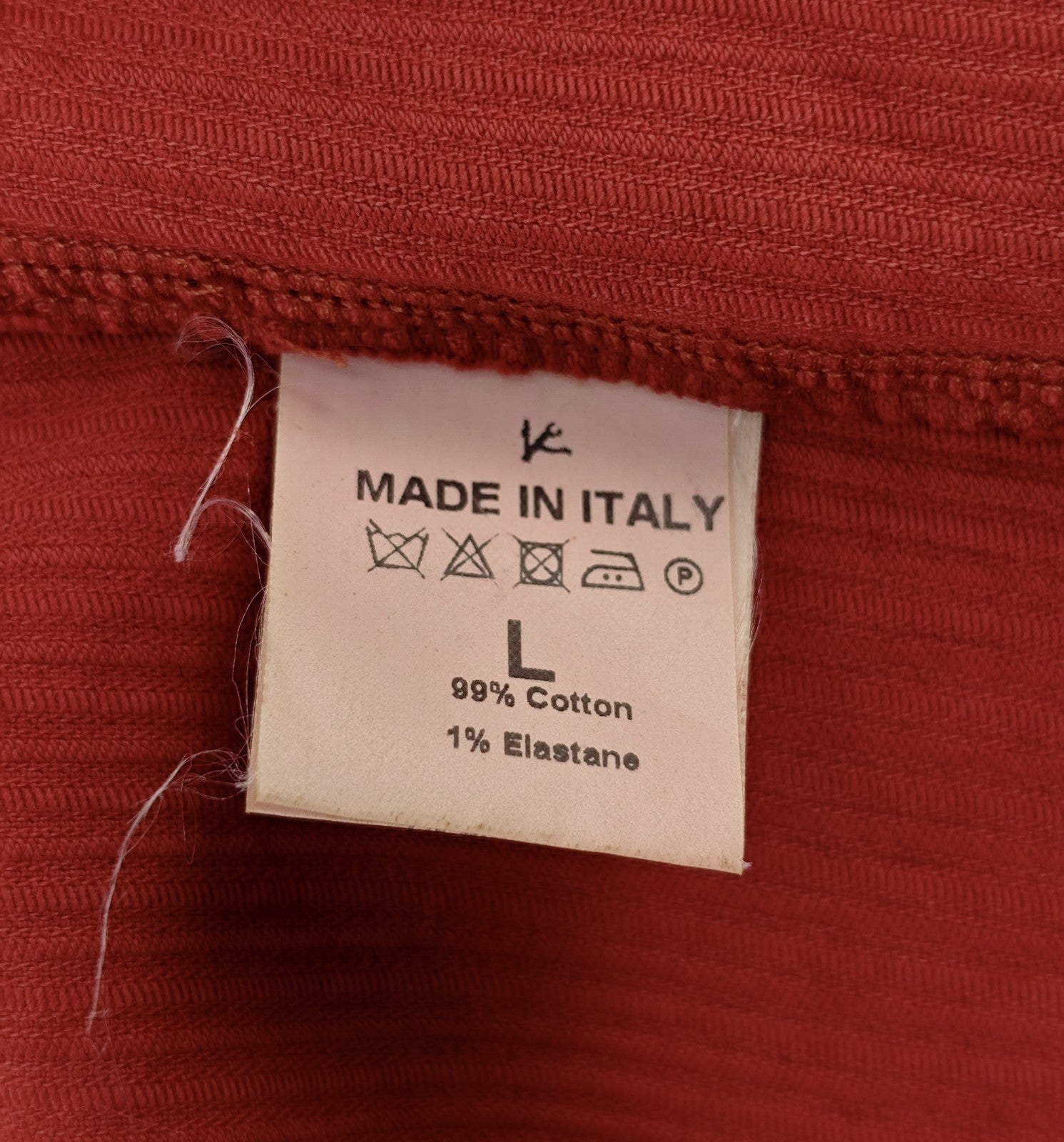 $1250 ISAIA NAPOLI "Comfort" Rust Hand-Sewn Overshirt Jacket Cordoroy Cotton