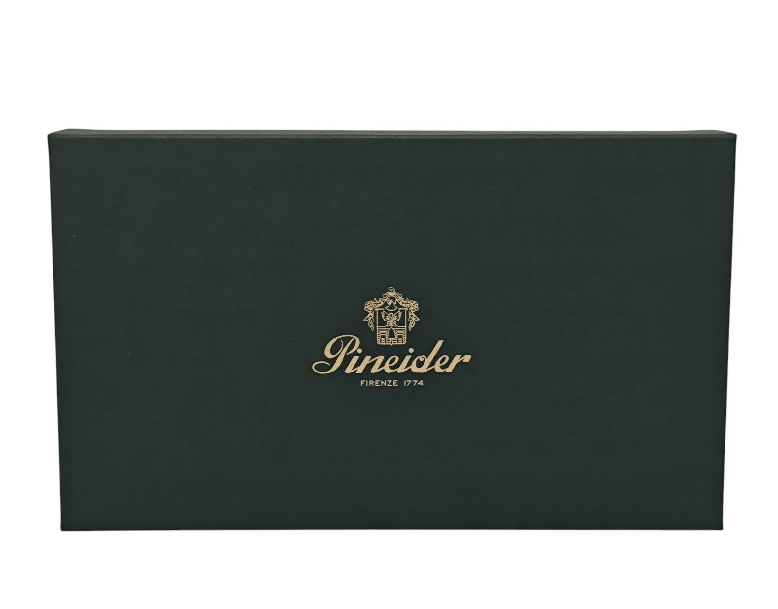 565$ PINEIDER FIRENZE Zip Around Wallet Green Smooth Calf Leather Green