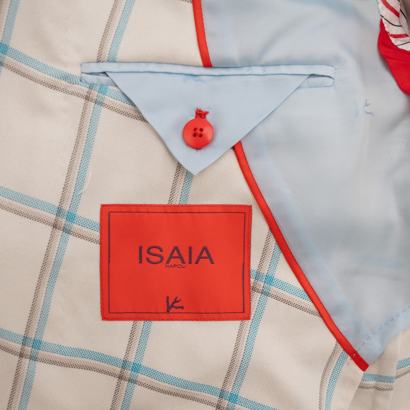 $6750 ISAIA NAPOLI Ivory Hand-Sewn Sport Coat Cashmere Silk 40 US / 50 EU 8R