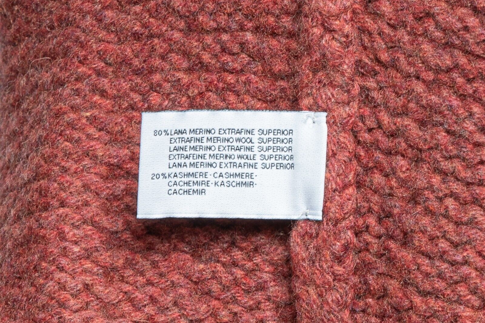 690$ DELLA CIANA CASHMERE Sweater Turtleneck Merinos Wool / Cashmere 40 US 50 EU