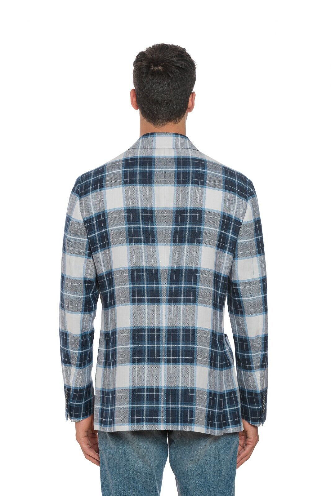 2150$ BELVEST Double Breasted Jacket Linen Cotton 42US / 52US  7R JACKETINTHEBOX