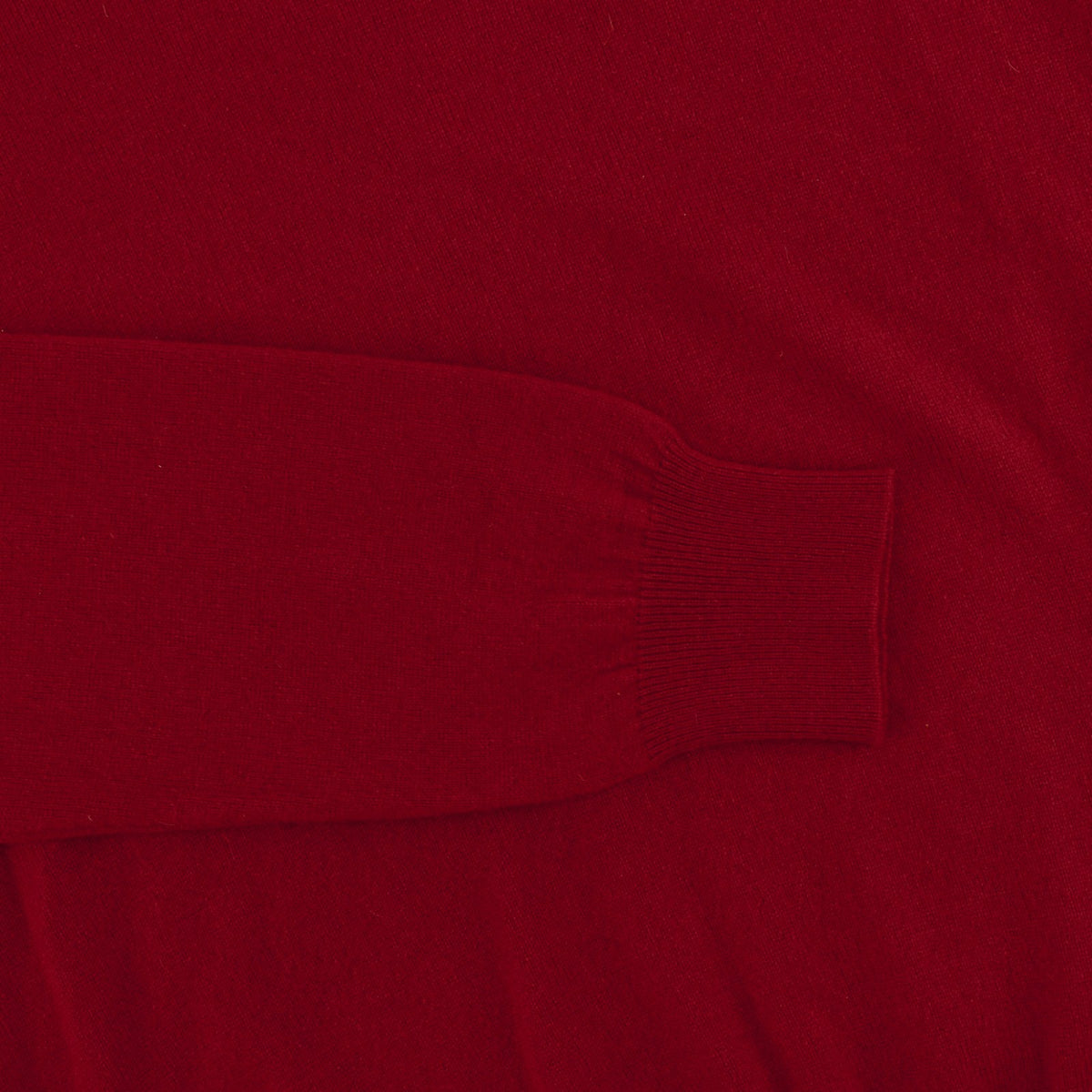 820$ RUBINACCI NAPOLI Red Sweater Ultra Soft 100% Cashmere 38 US / 48 EU