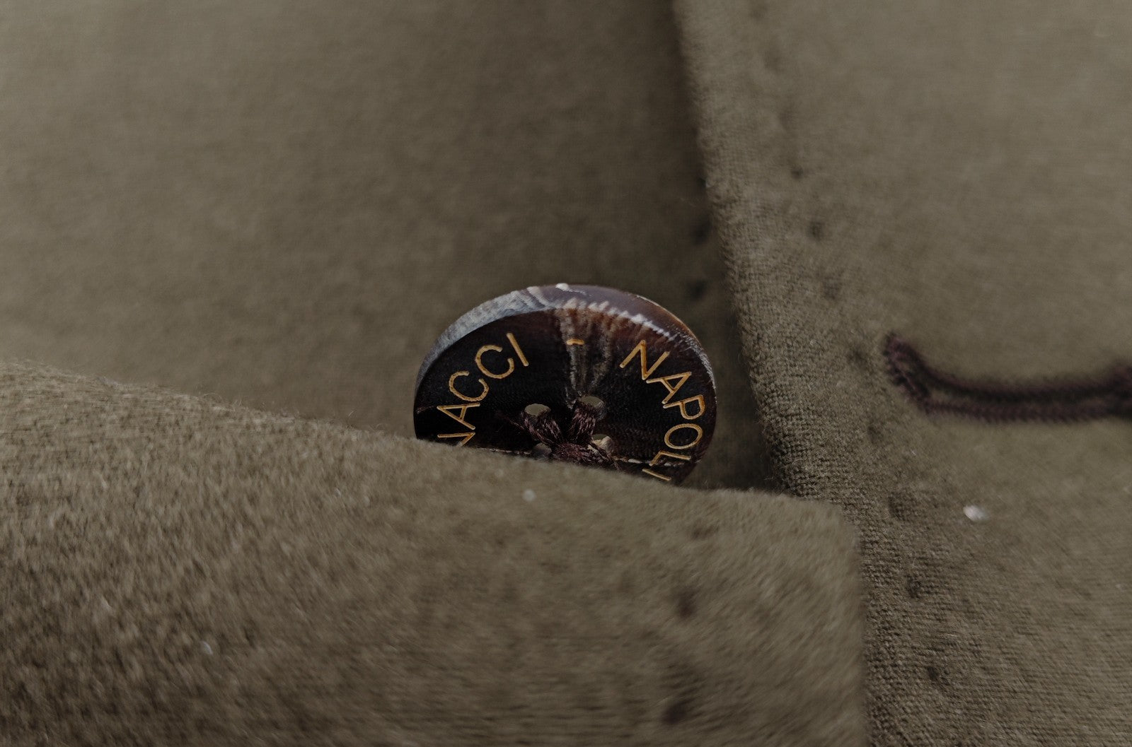 $1950 RUBINACCI NAPOLI Dark Green Jacket Sport Coat Cashmere Wool 42 US 52 EU