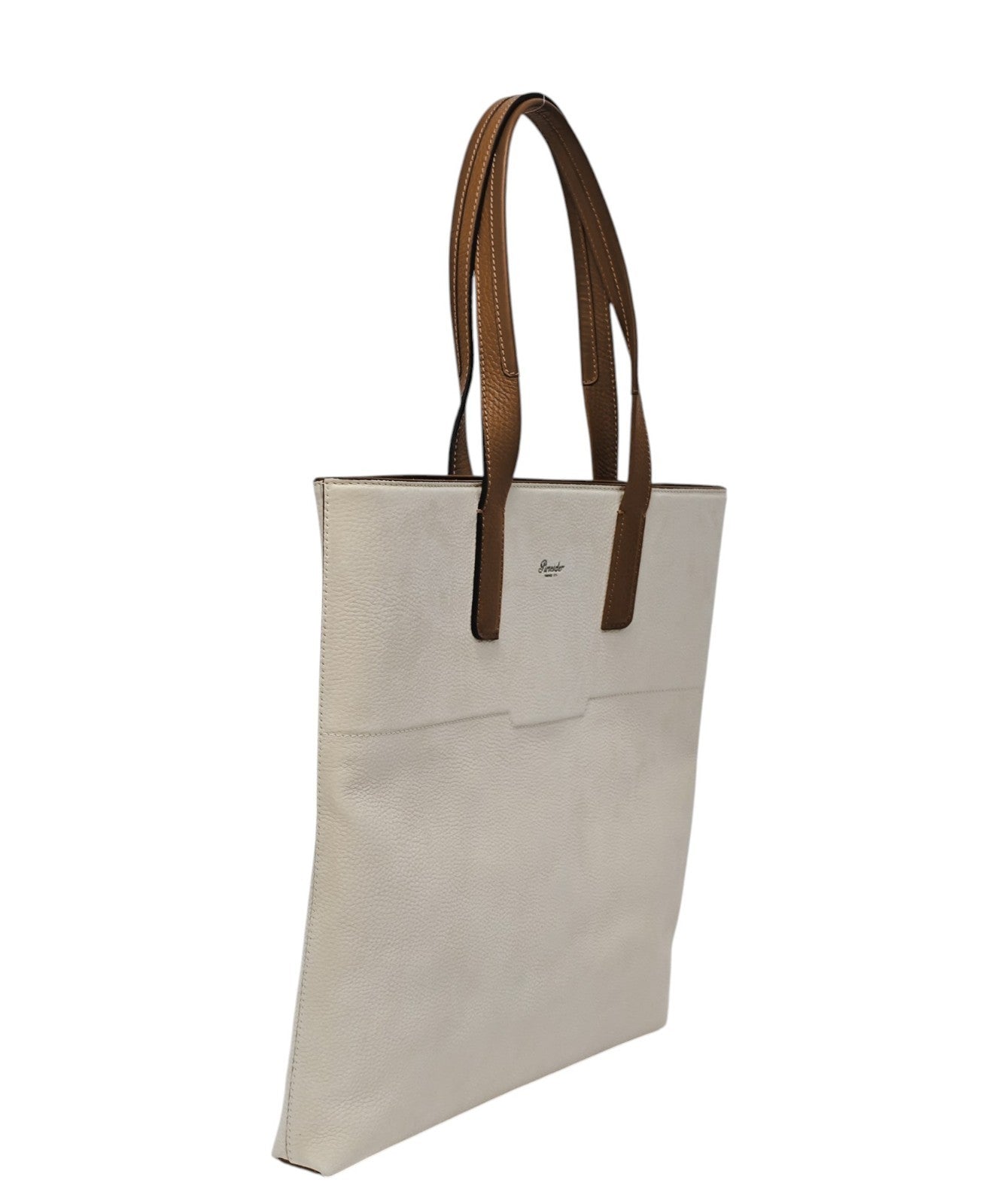 1420$ PINEIDER FIRENZE 1774 Handbag Tote Bag Work Nubuk Calf Sand