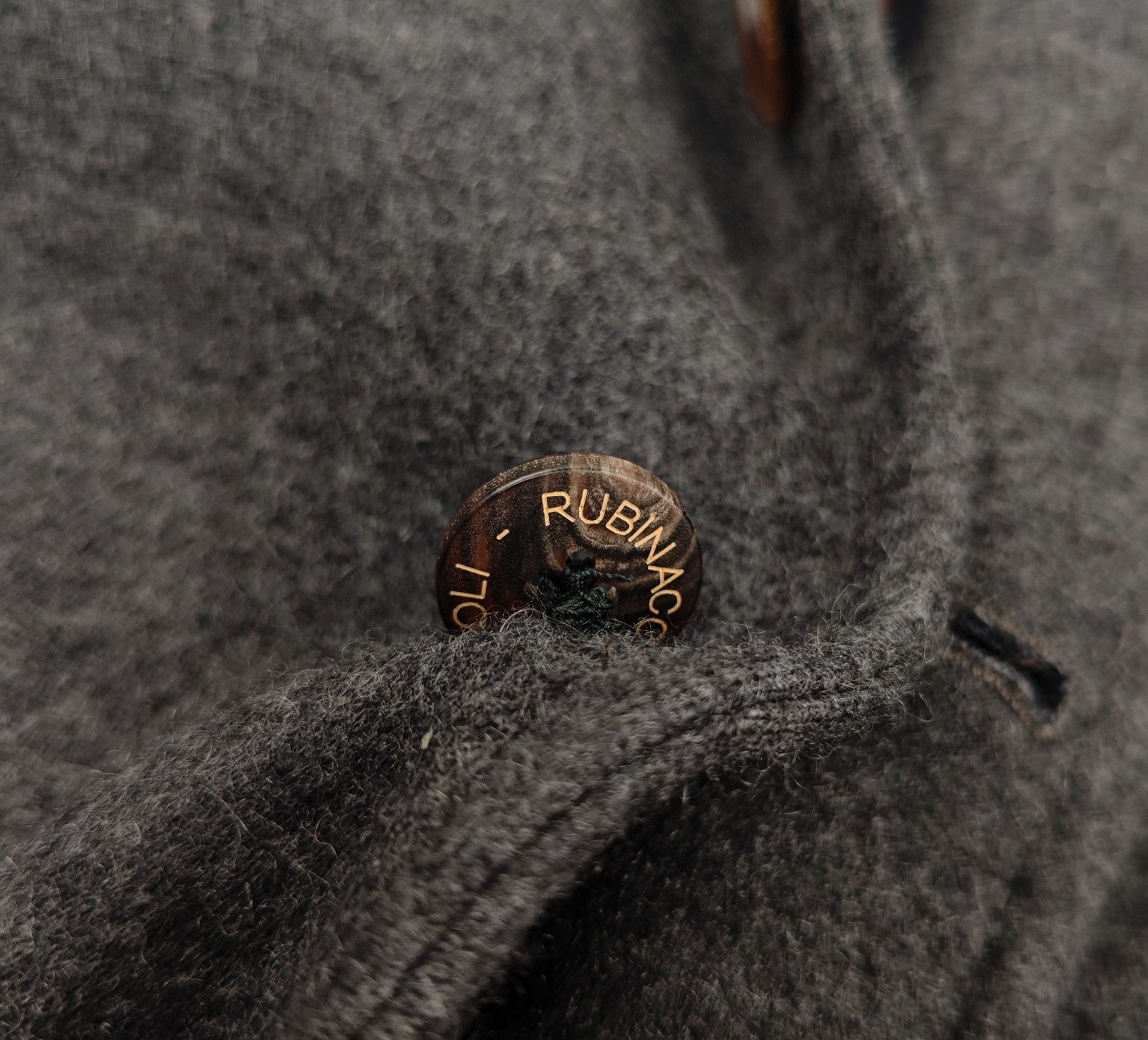 $2600 RUBINACCI NAPOLI Gray Unlined Jacket Blazer 100% Cashmere Made in Napoli