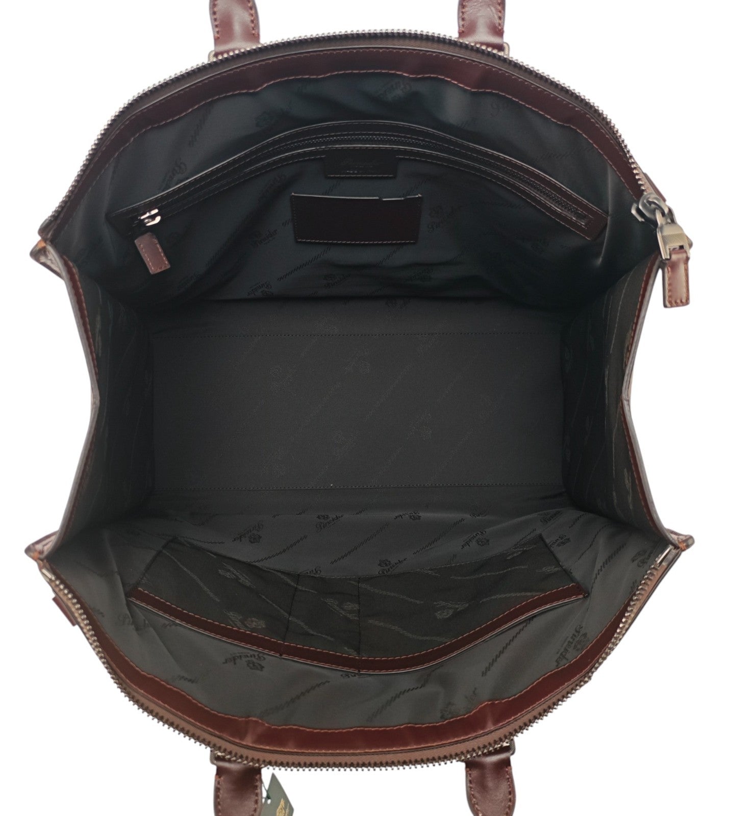 2050$ PINEIDER FIRENZE 1774 "Metro Smooth" Travel Weekend Medium Duffle Bag Rum