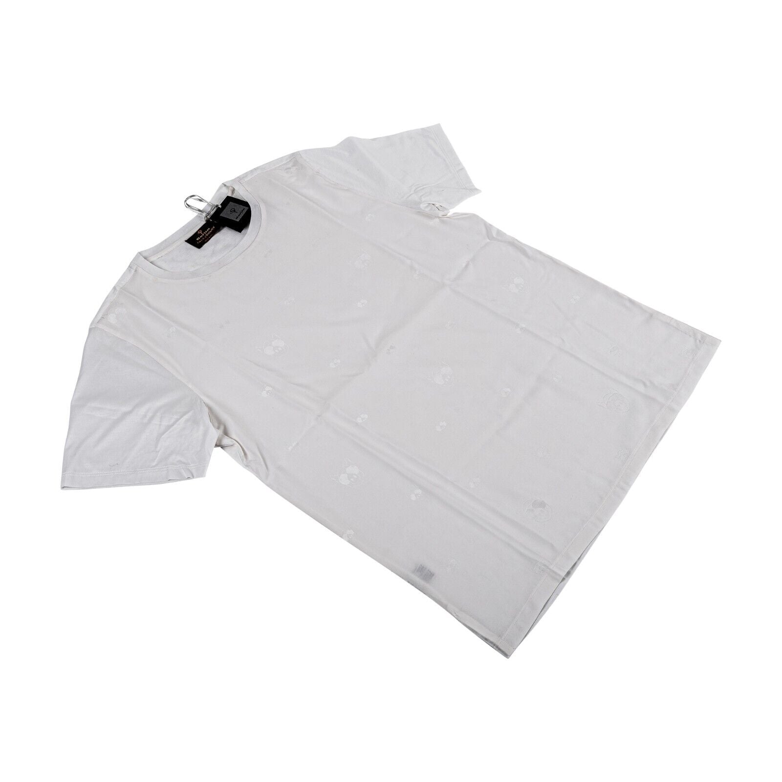 LUXURY 1200$ GERLIN T-Shirt "PIG" 100% Silk & Cotton Lisle BIJAN