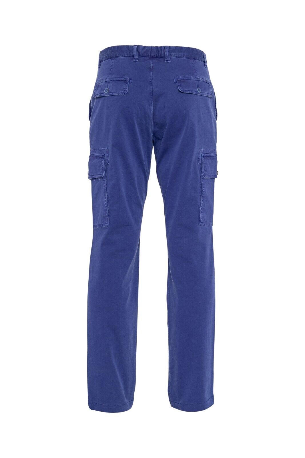 690$ ISAIA NAPOLI Blue Cargo Trousers Pant Cotton 32 US / 48 EU Slim Fit