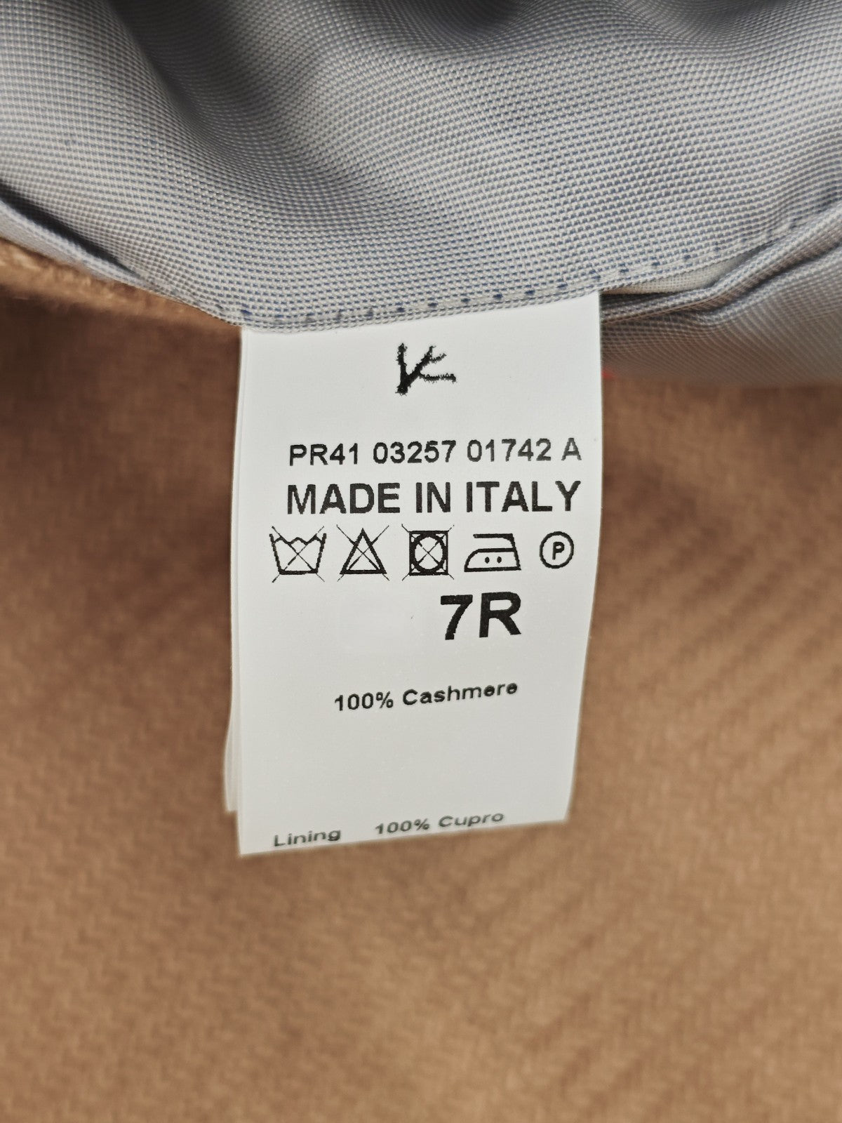 $5800 ISAIA "Domenico" Beige Double Breasted Jacket Sport Coat 100% Cashmere