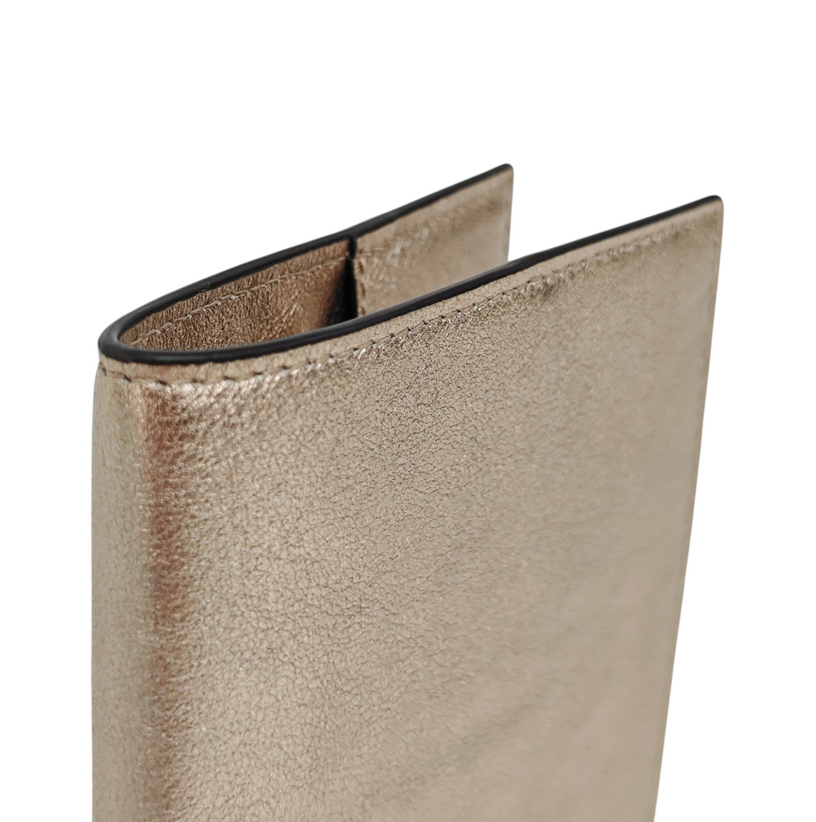 220$ PINEIDER FIRENZE 1774 "Metro Smooth" Passport Holder Calf Gold