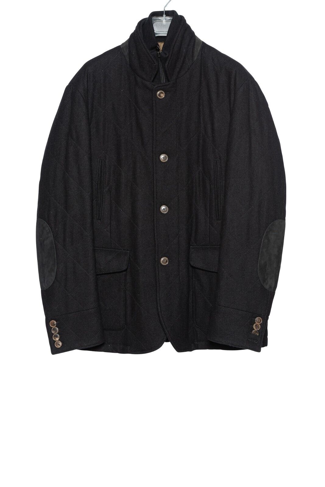 $6000 HETTABRETZ Coat Jacket With Bib Camel Hair / Lambskin / Wool 40 US / 50 EU