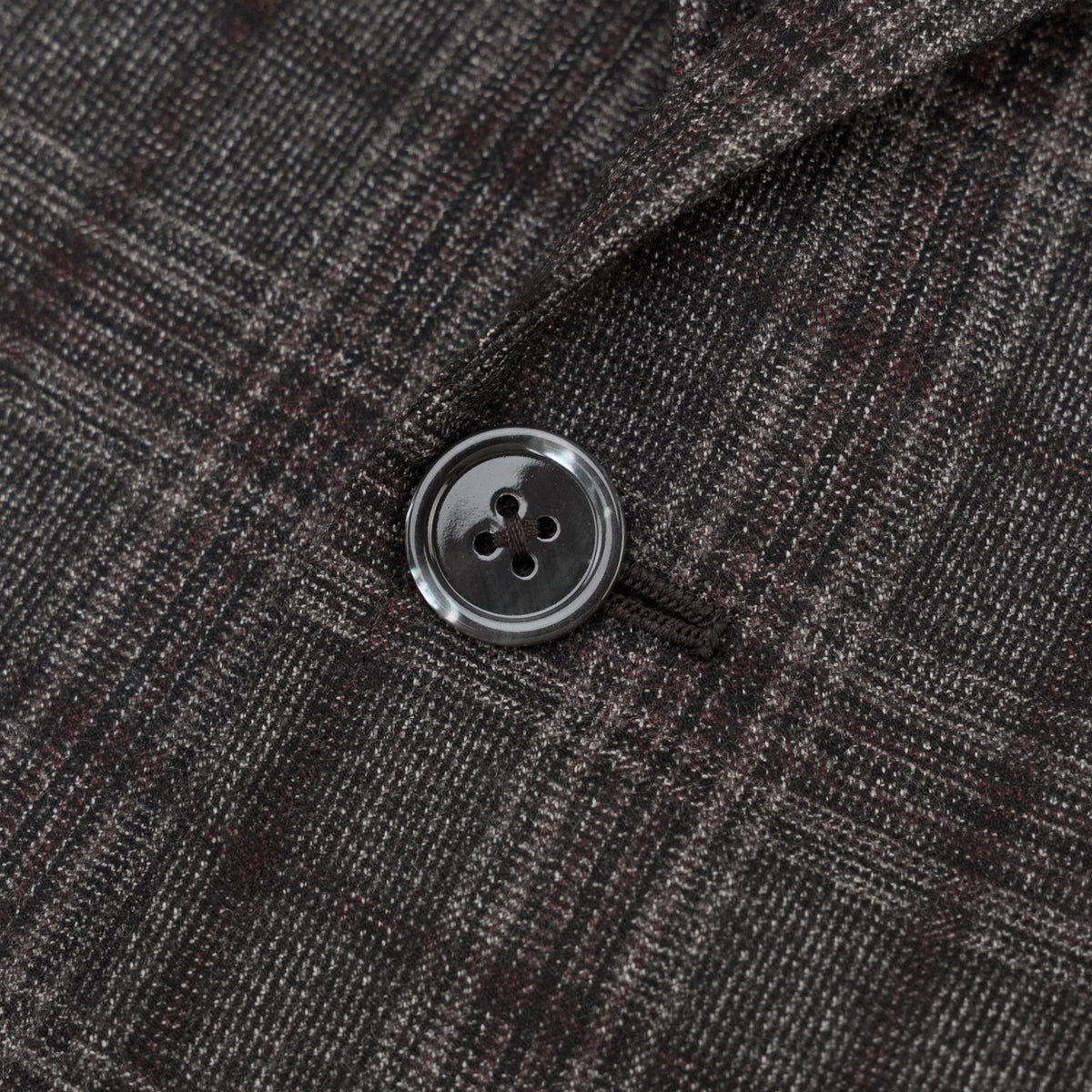 $6850 ISAIA NAPOLI "Capri" Dark Gray Suit Flannel Wool 40 US / 50 EU 8R