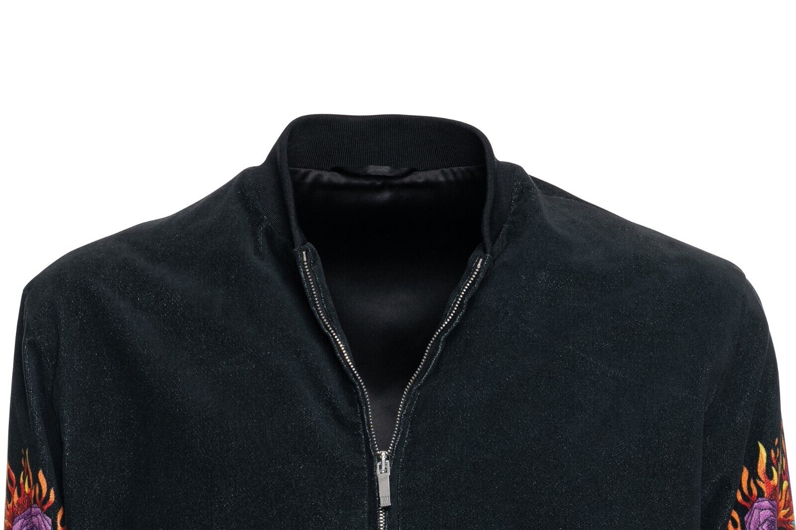 2000$ ITALO FERRETTI Bomber Jacket Cotton & Lining in 100% Silk 40 US / 50 EU