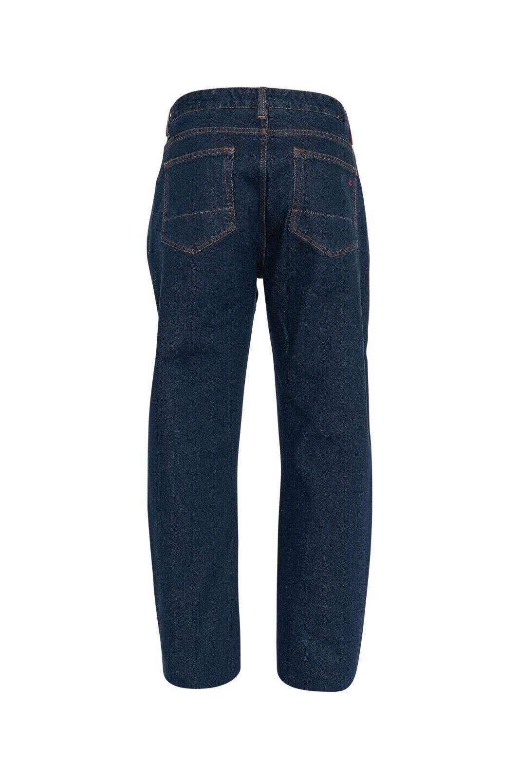 690$ ISAIA NAPOLI Dark Blue Denim Jeans Trousers Pant Cotton 40 US / 56 EU